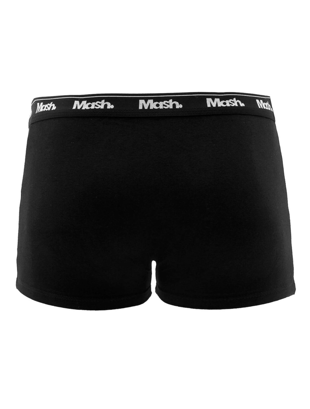 Vista 3 Cueca Mash Boxer Cotton Basic Preta preto MASH preto