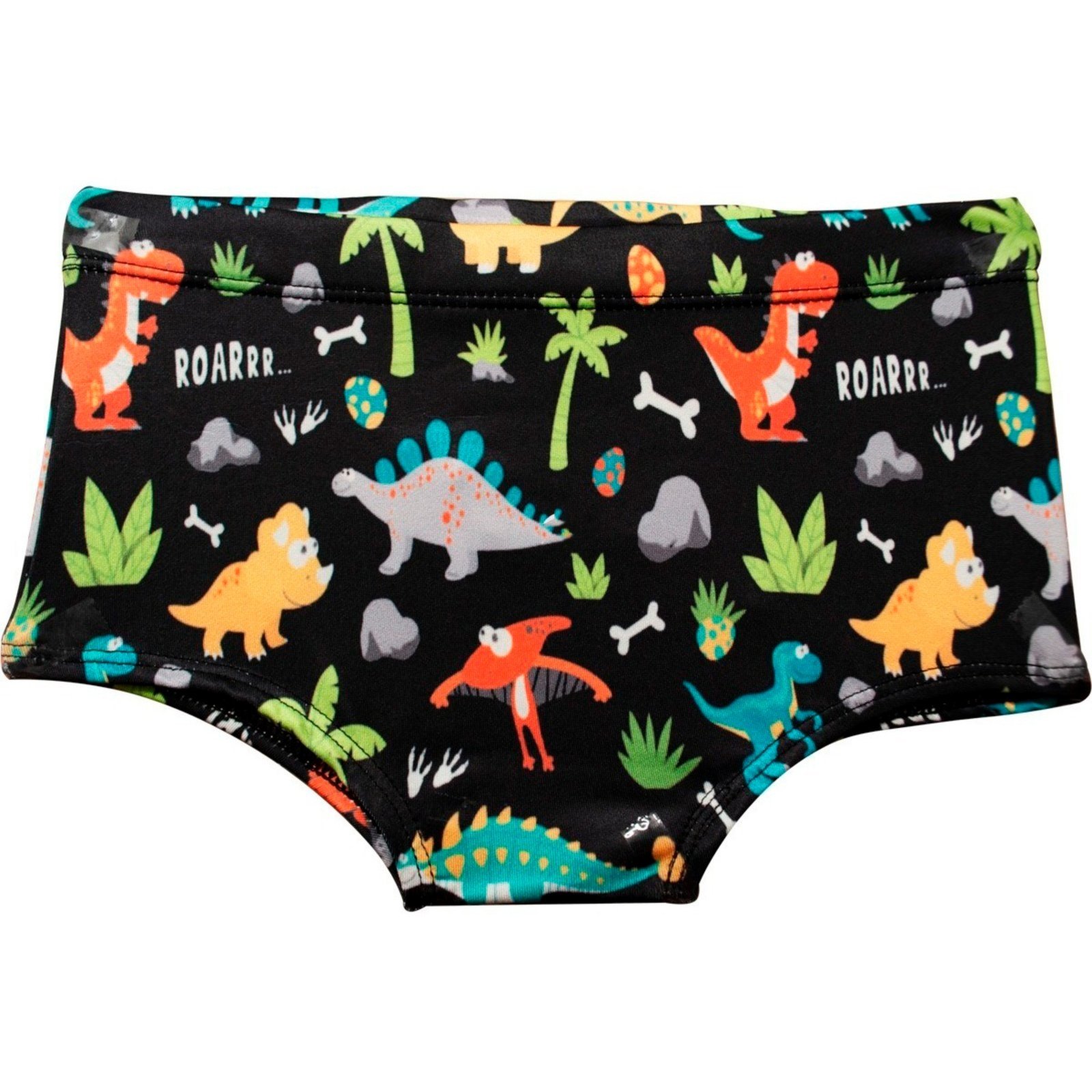 Sunga Menino Surf Dinossauro Praia Verão Piscina Uv