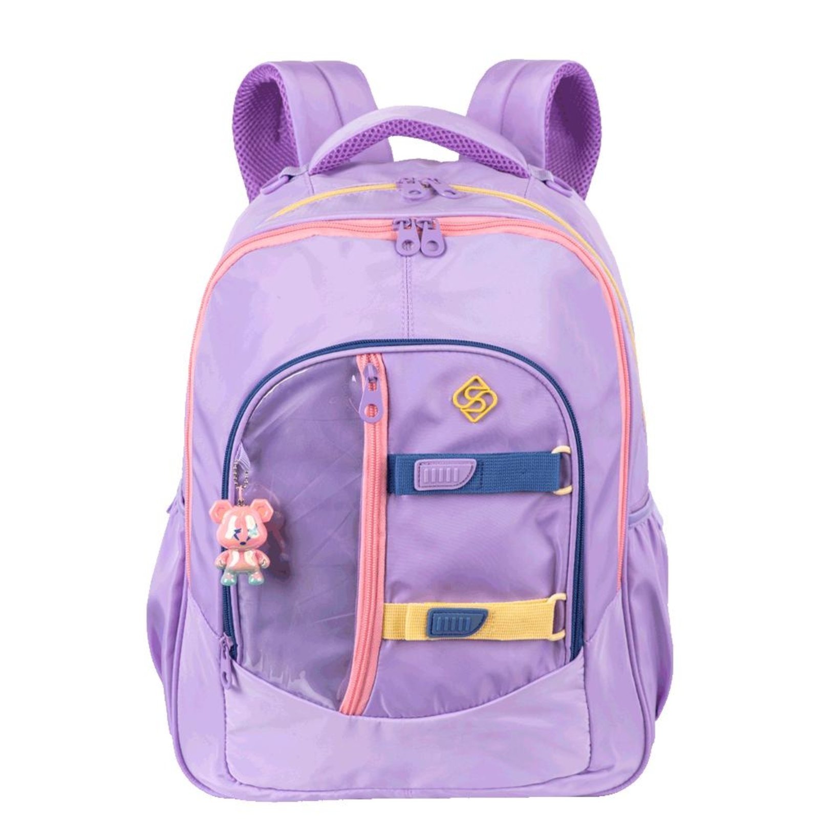 Infantil - Mochila Grande 2 Compartimentos Sestini Studio - Lilás Roxo
