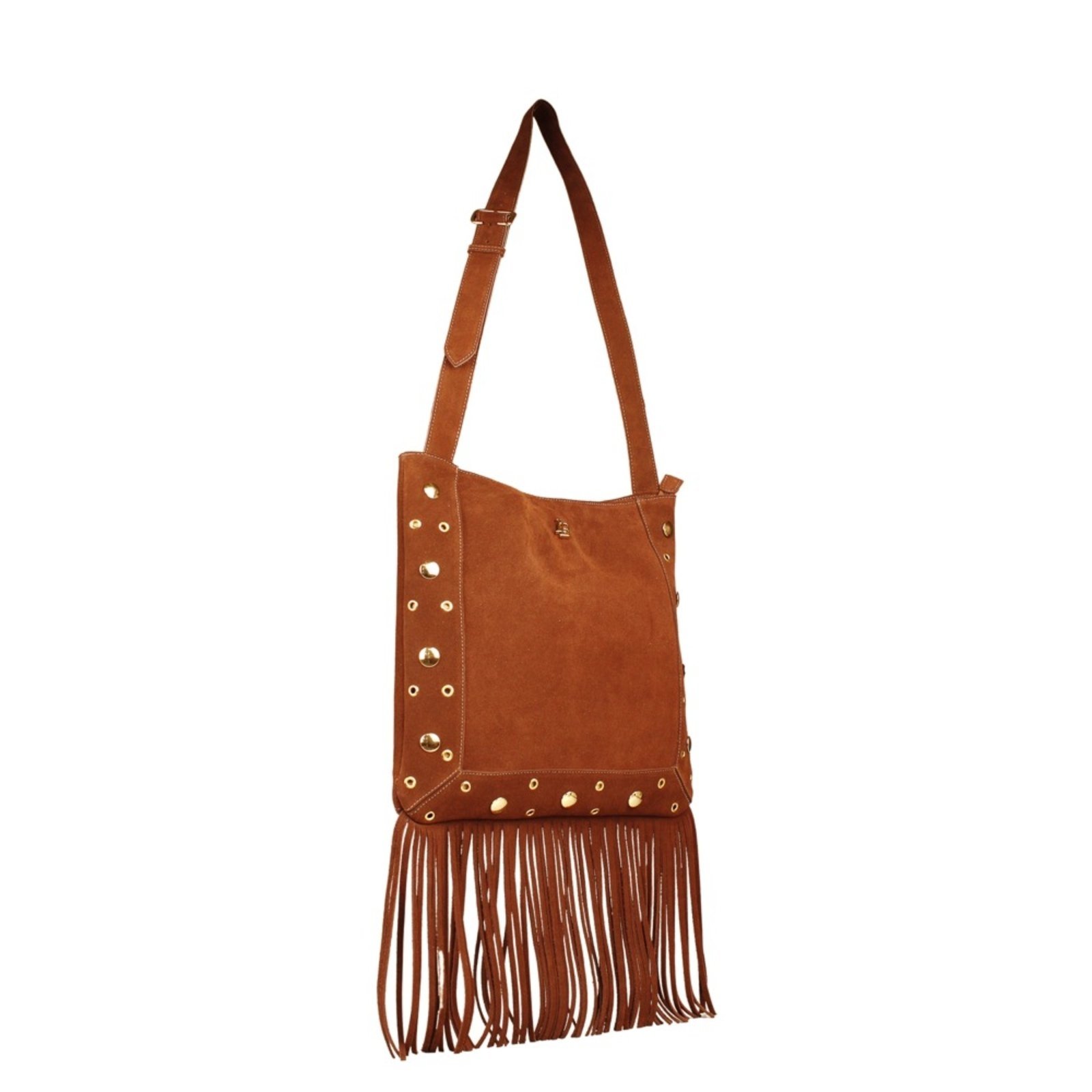 Bolsa Grande Linea Bella 6021 Marrom Claro