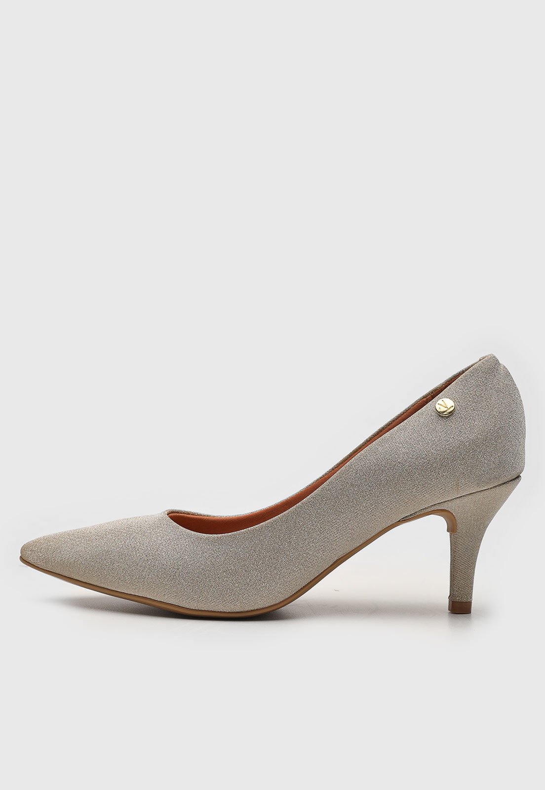 Scarpin Vizzano Metalizado Dourada