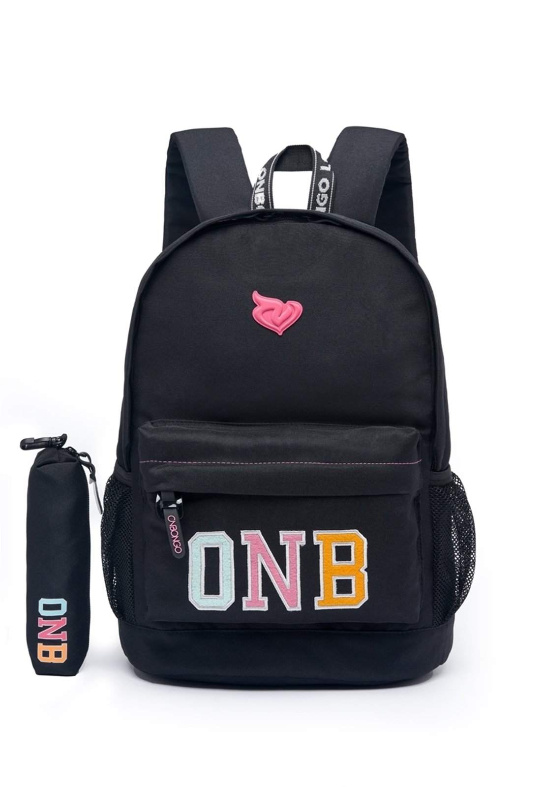 Mochila Feminina Onbongo Escolar Reforçada Faculdade Viagem 14 litros
