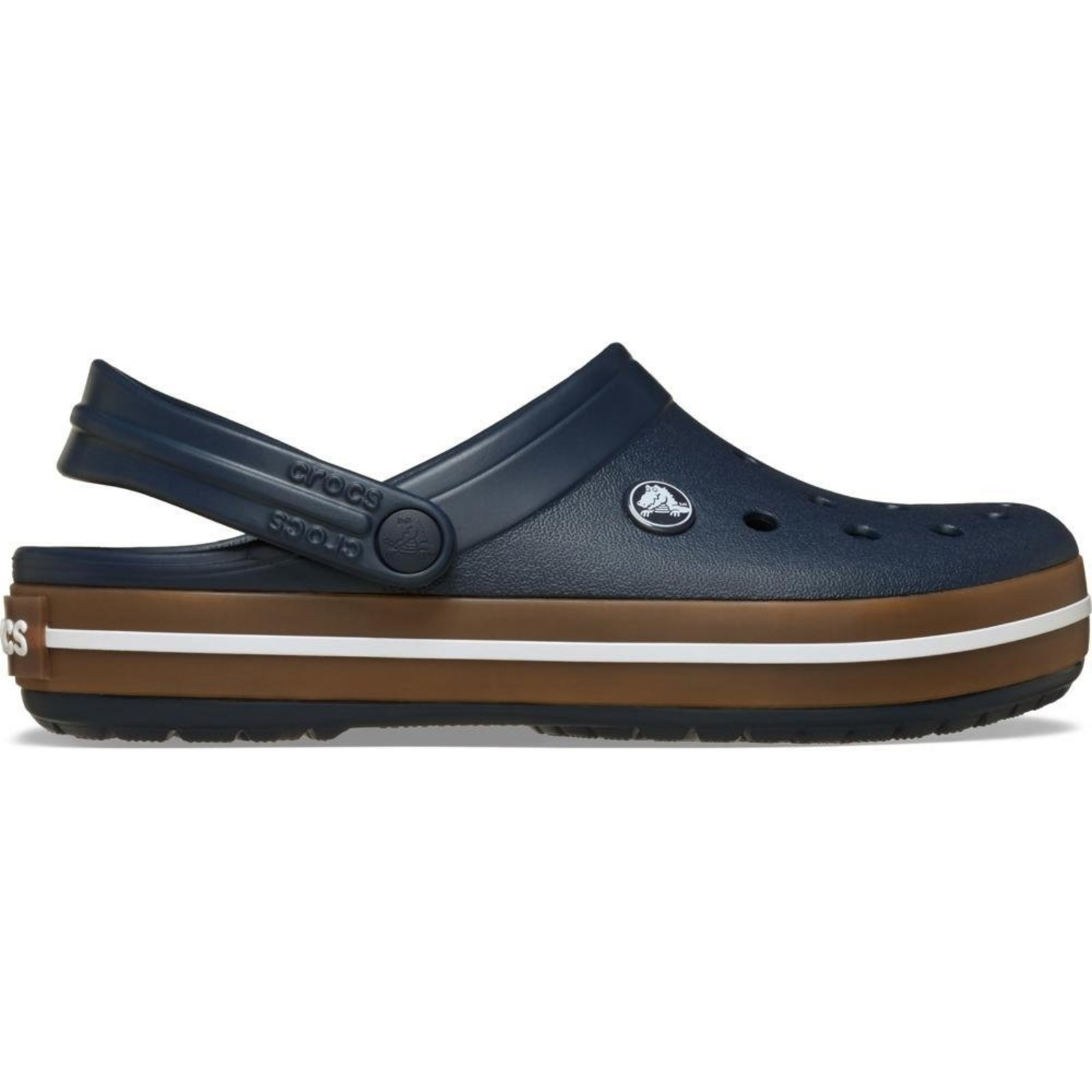 Sandália Crocs Crocband Gum Clog Navy Azul Marinho