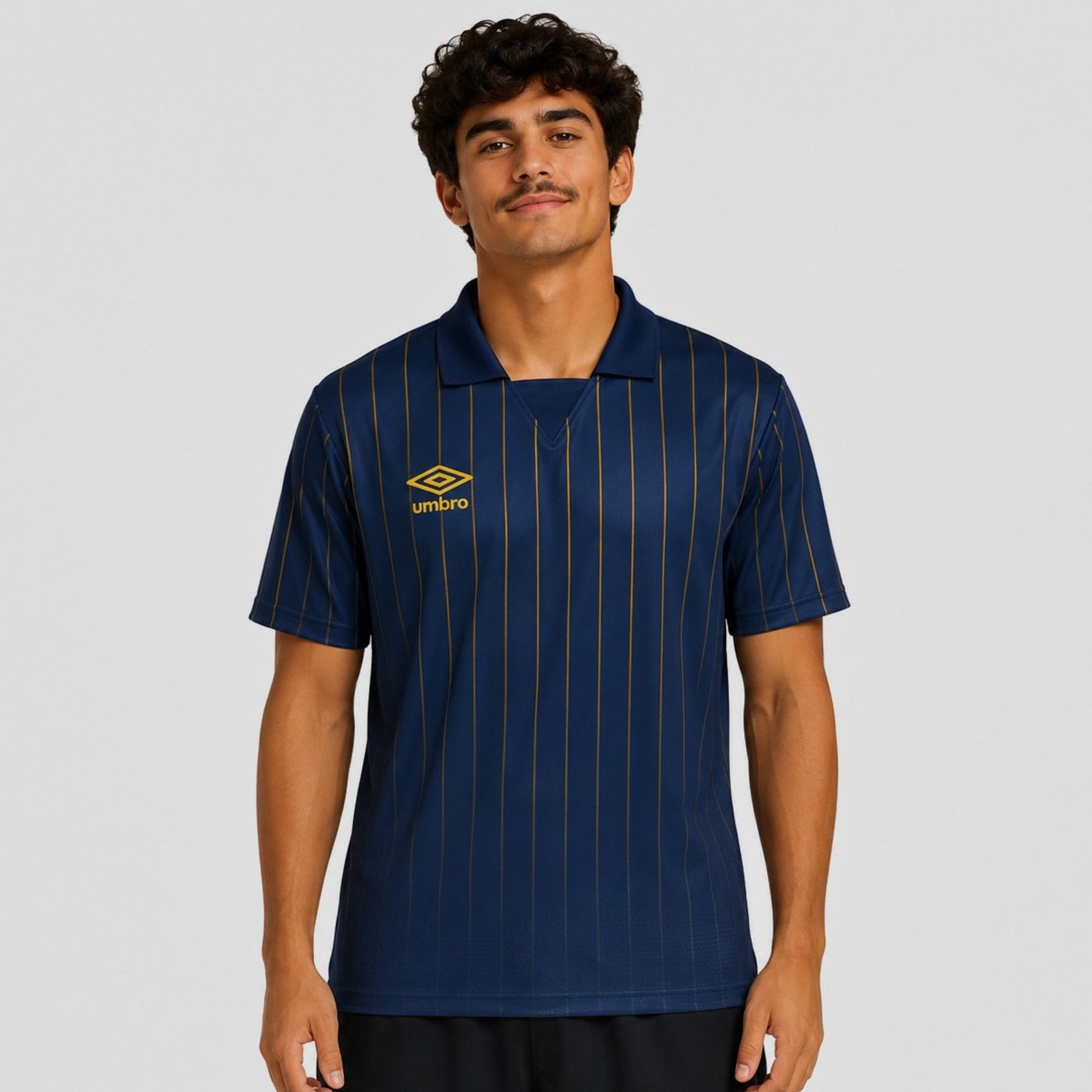 Camisa Umbro Jersey Classic Azul Marinho e Dourada