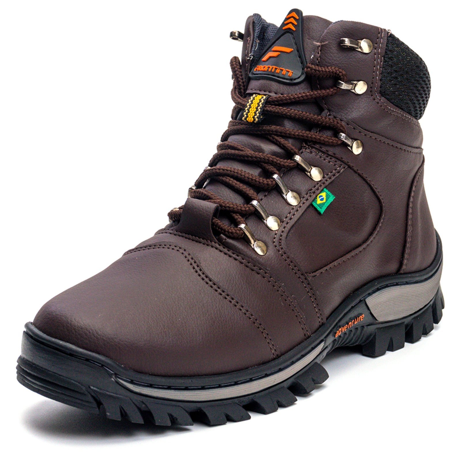 Vista 3 Cuturno Adventure Masculino Lavini Segurança Trabalho Lavini Shoes café Lavini Shoes café