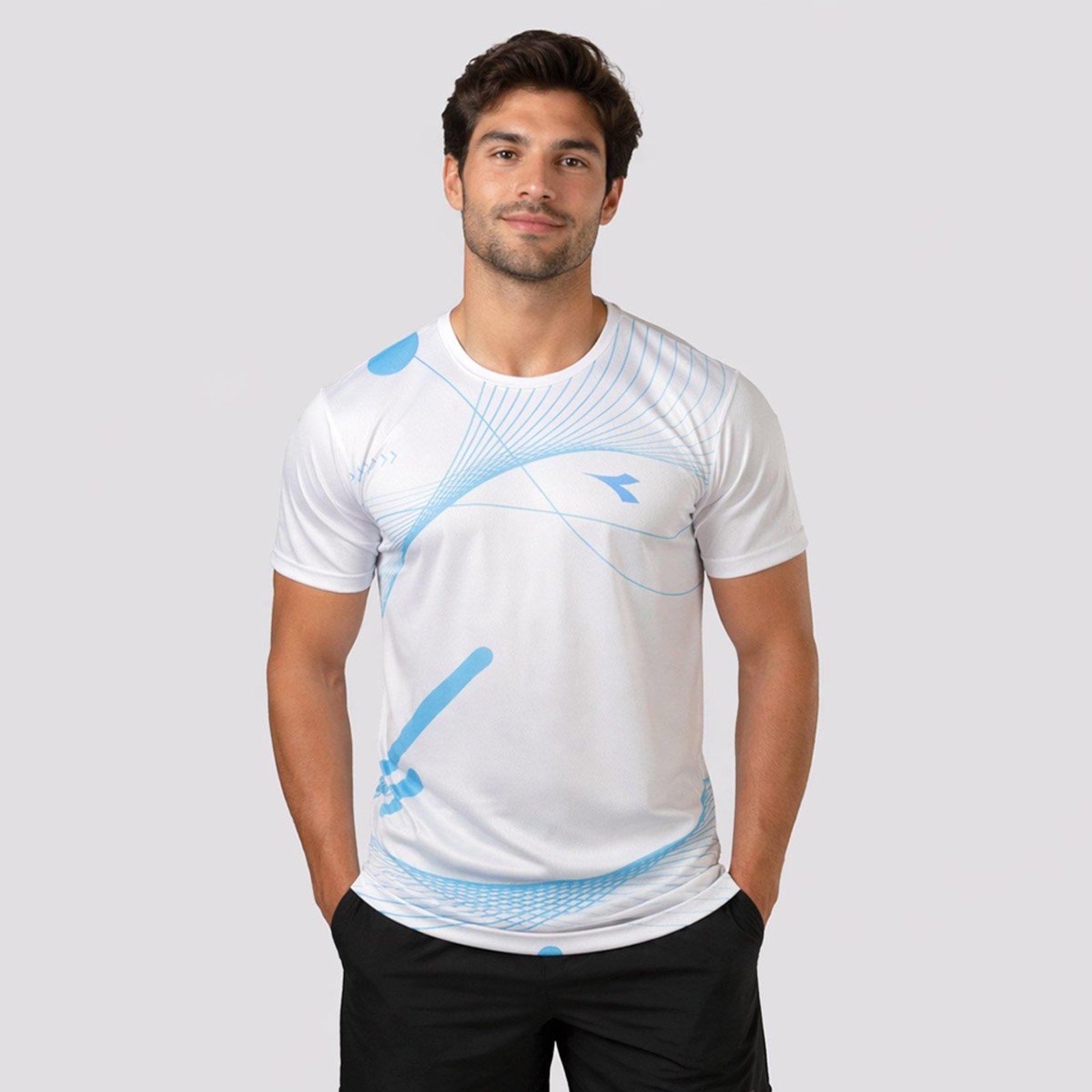 Camisa Diadora Active Branca