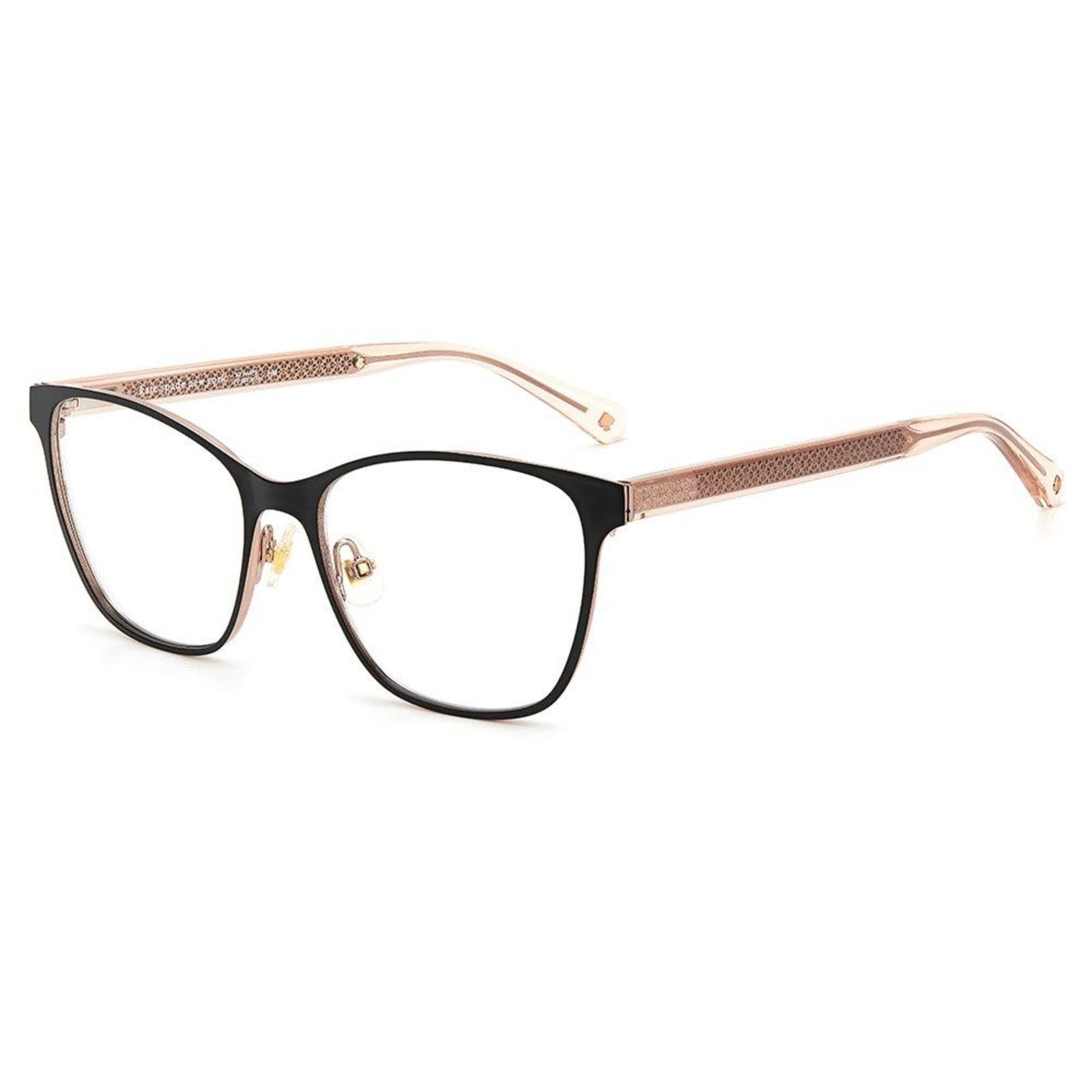 Armação De Óculos Kate Spade – Seline 807 – 53 Preto Floral