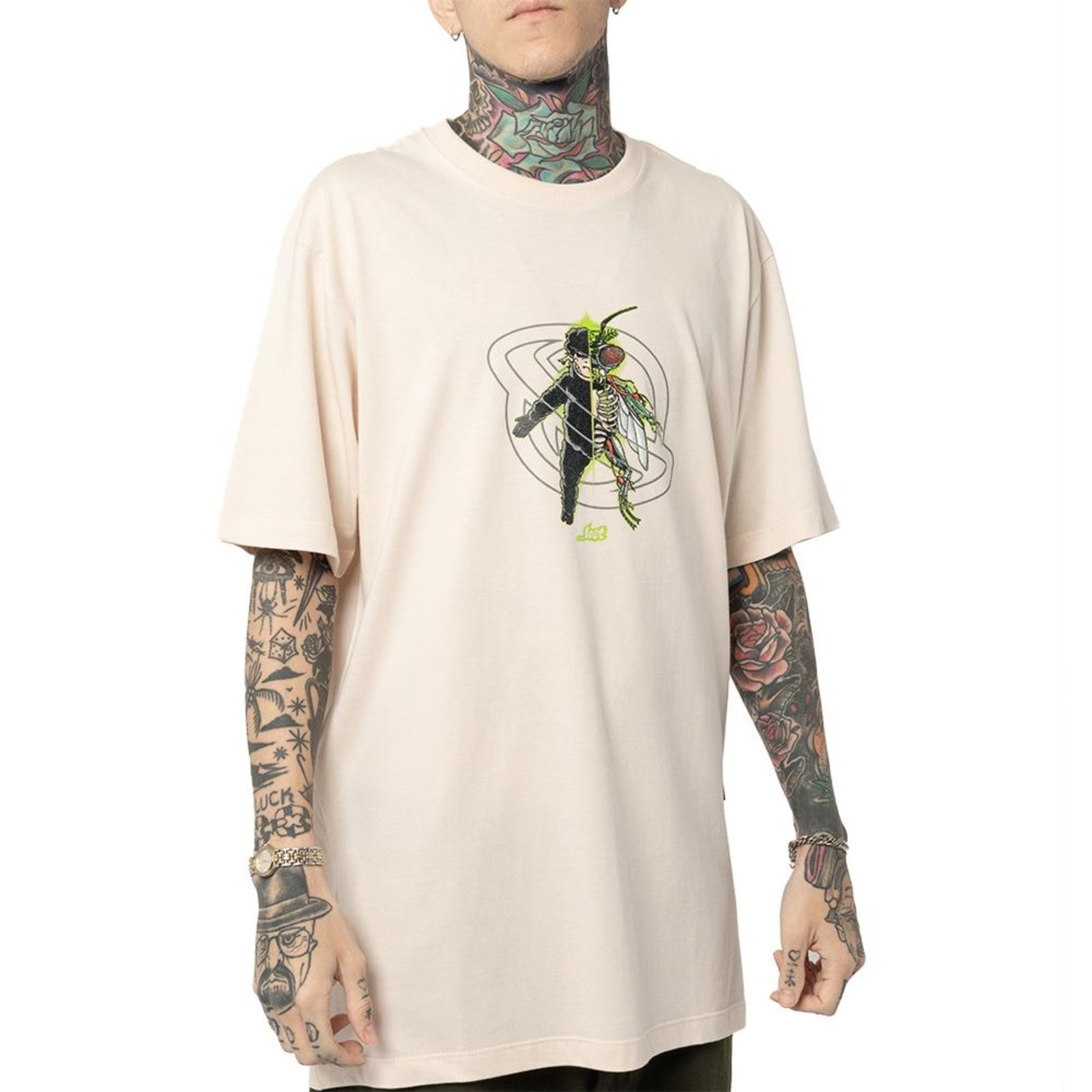 Camiseta Lost Sheep Inside WT24 Masculina Tapioca