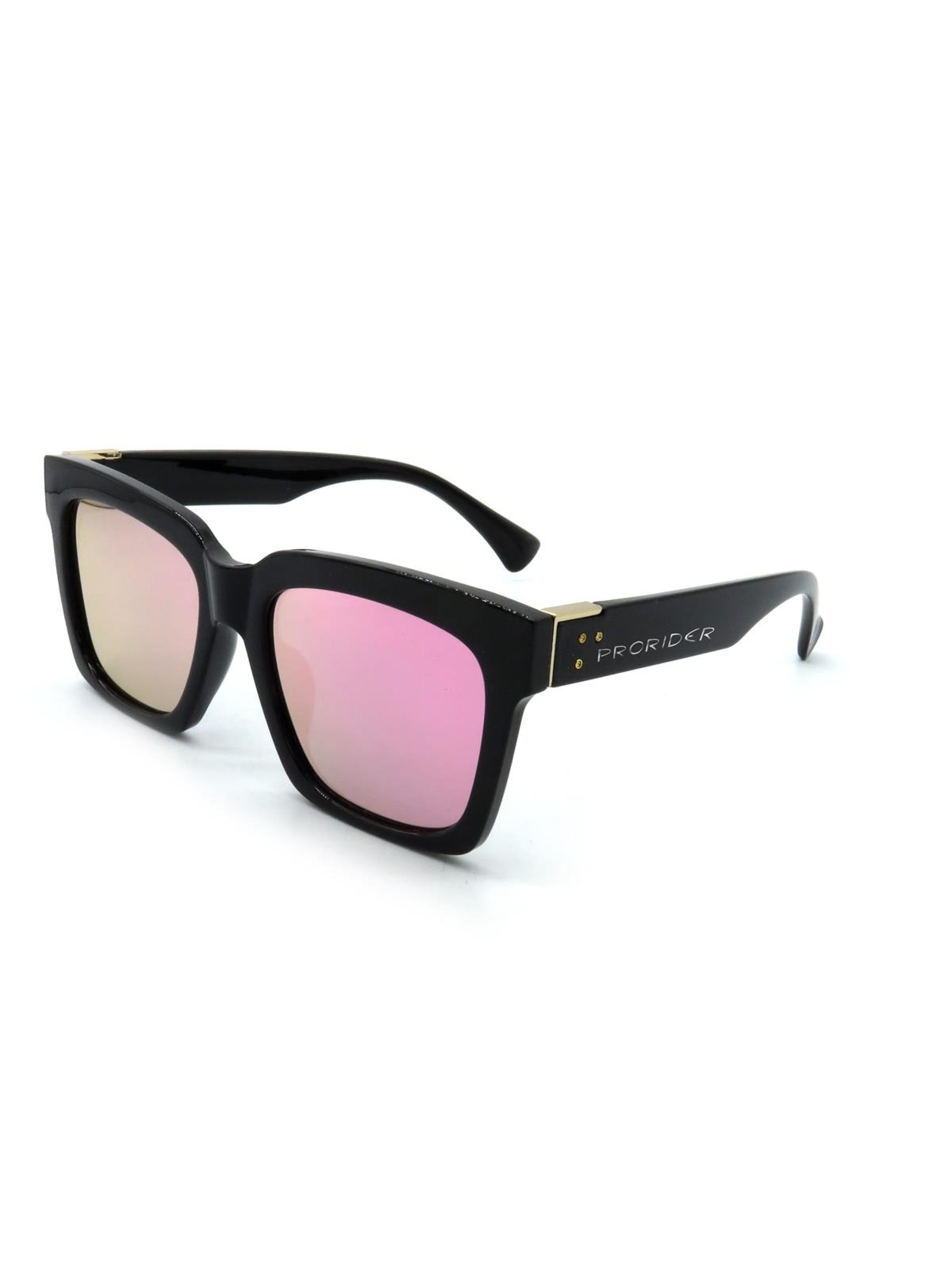 Óculos de Sol Prorider Casual Preto e Dourado com Lentes Espelhadas – BIOTOM27