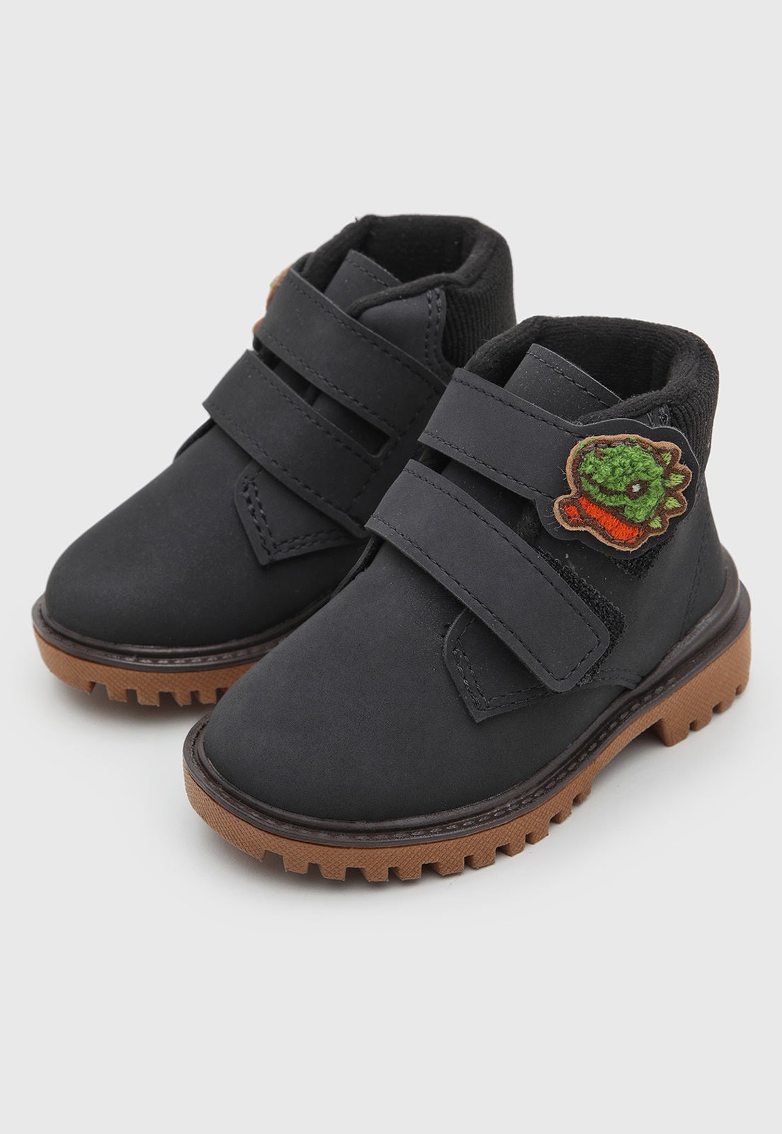 Infantil - Bota Molekinho Patch Lúdico Preta