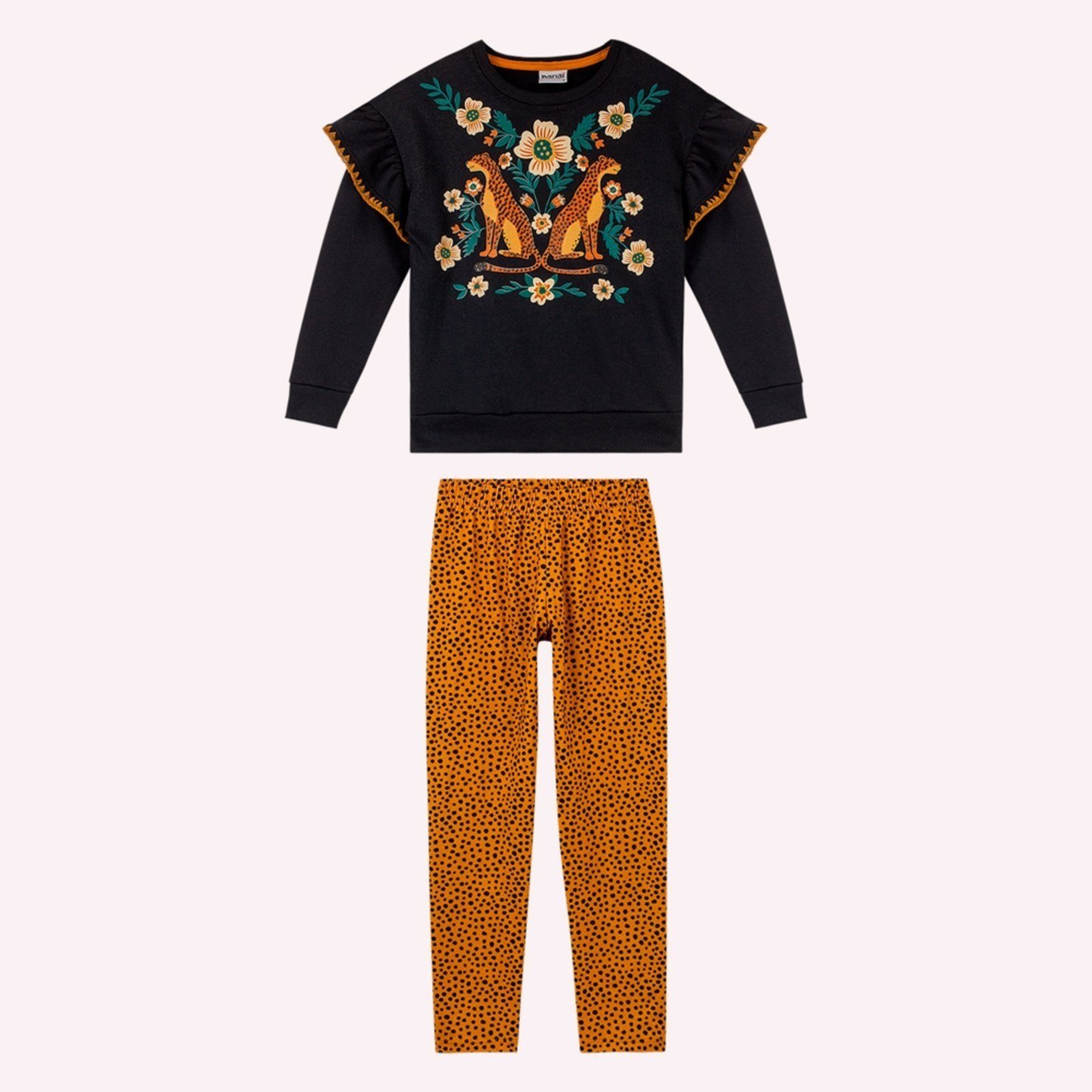 Infantil - Conjunto Menina com Strass Nanai