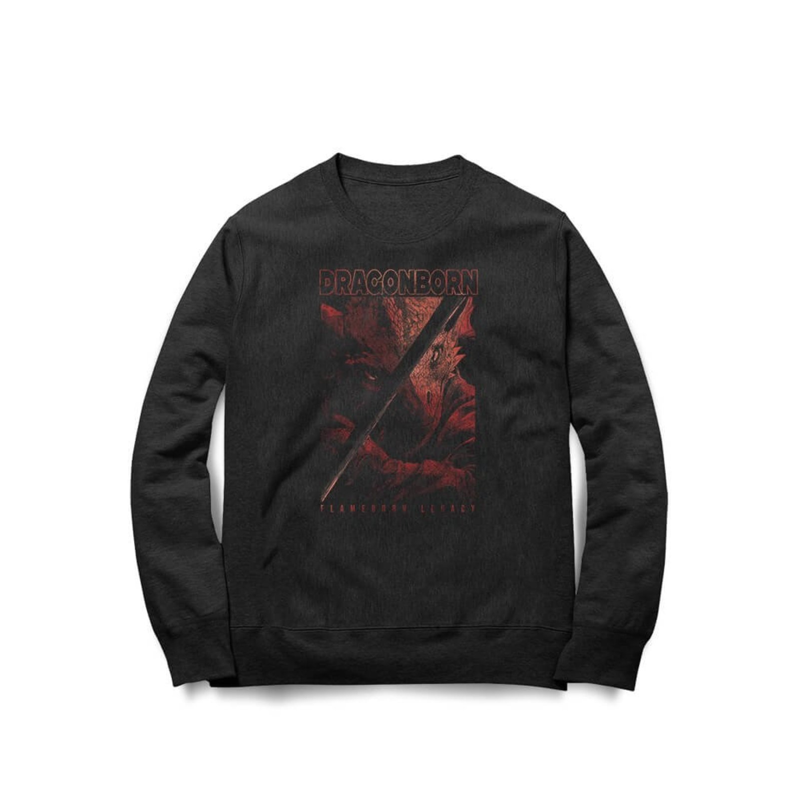 Moletom Dragonborn - Preto - Casual - Studio Geek