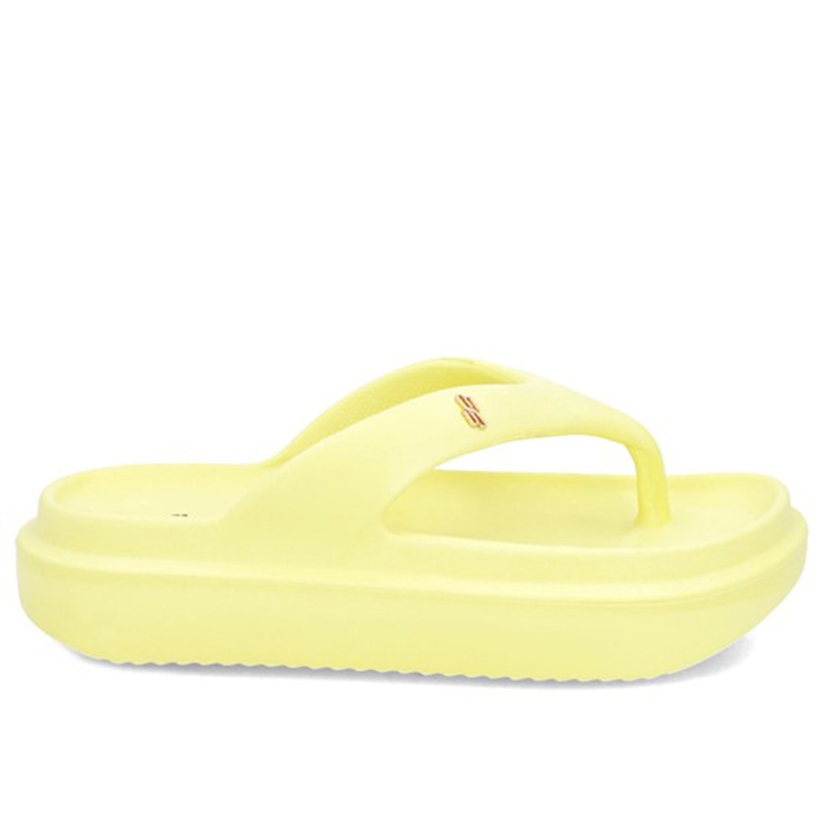 Chinelo Usaflex Poofy Salto Plataforma Feminino Pera