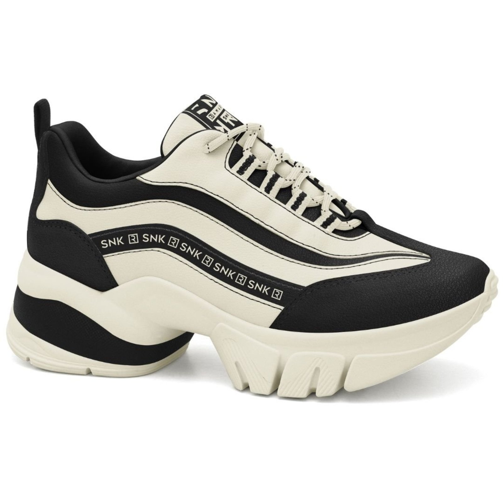 Tênis Feminino Chunky Clássico Ramarim 2680202 - Preto