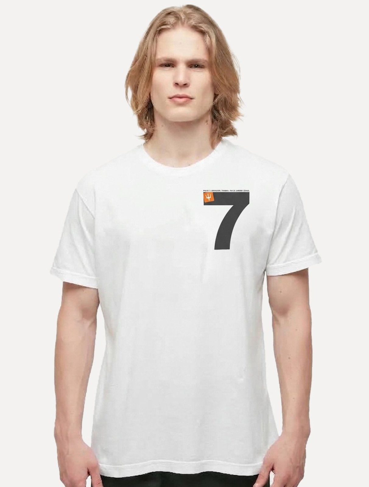 Camiseta Osklen Masculina Regular Malhão 7 Arpoador Branca