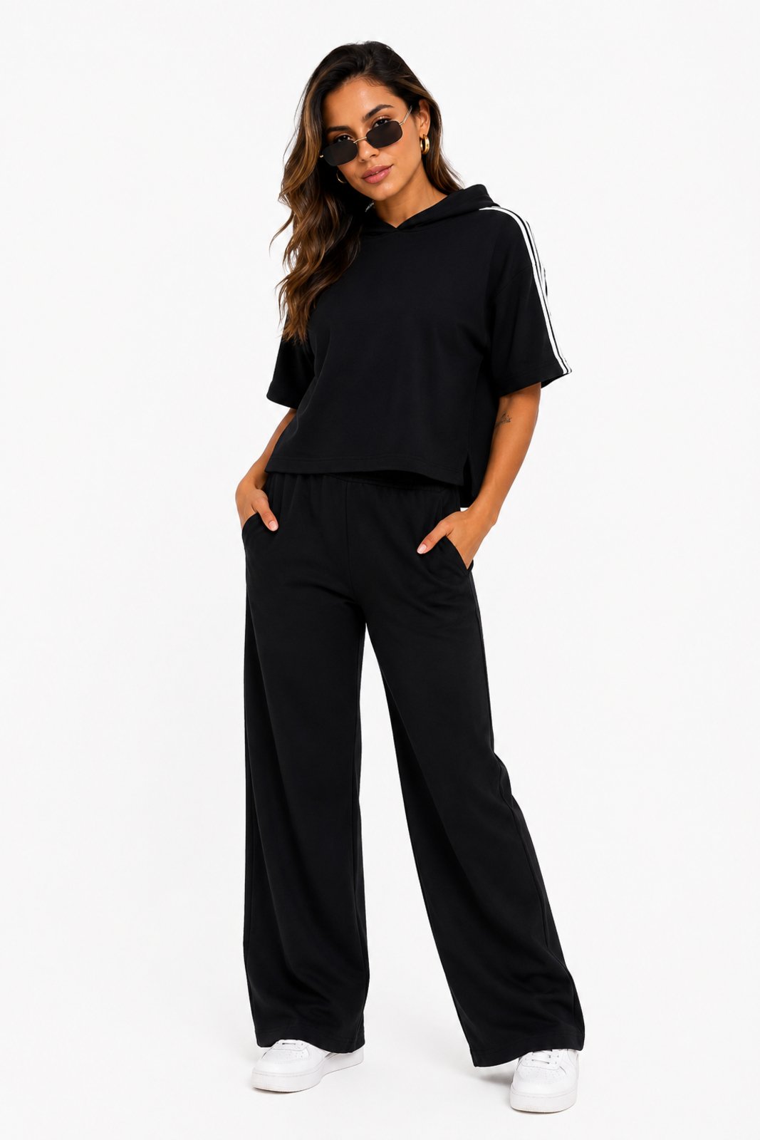 Conjunto Feminino D Bell Outlet Fashion Preto