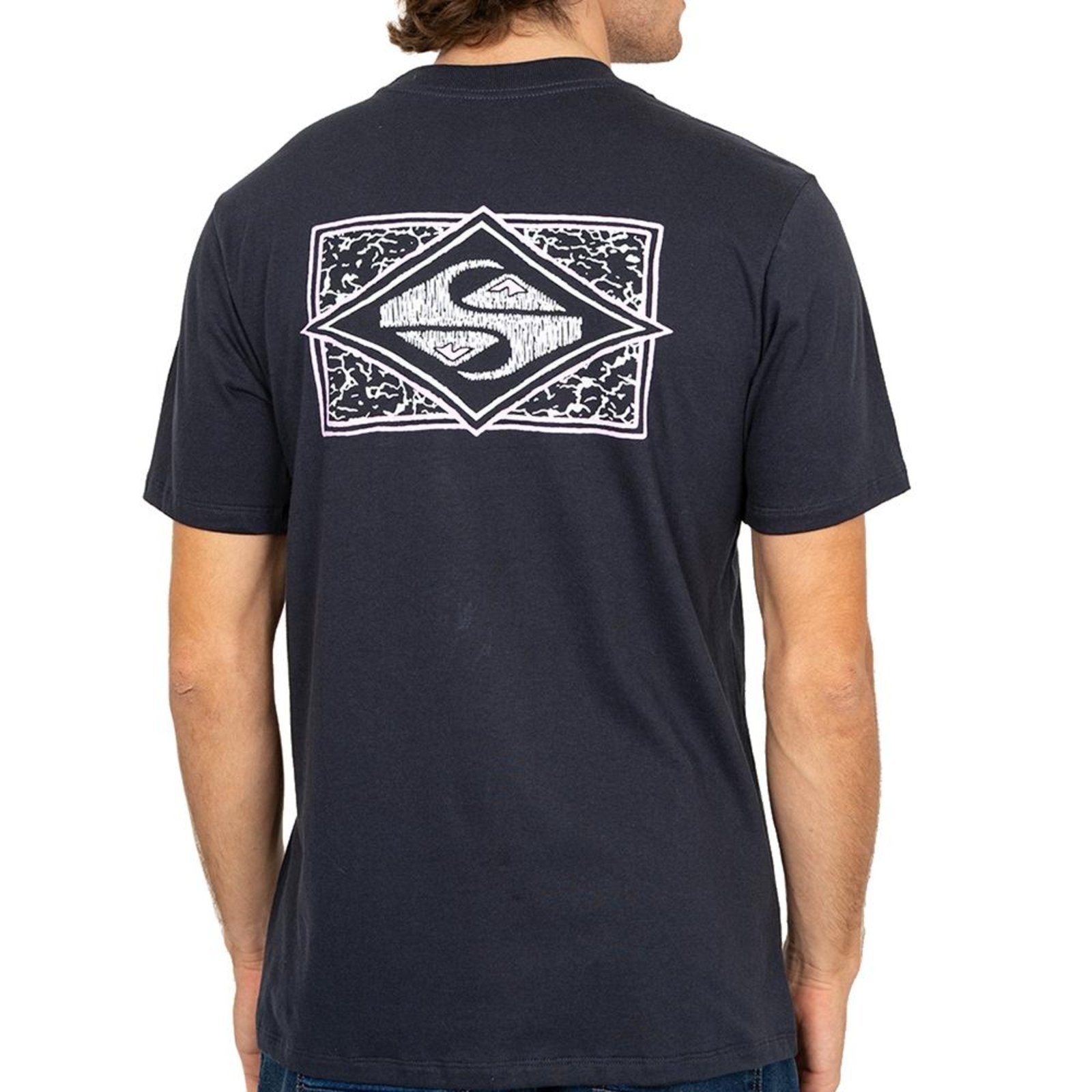 Camiseta Quiksilver Youth Crisis SM26 Masculina Marinho
