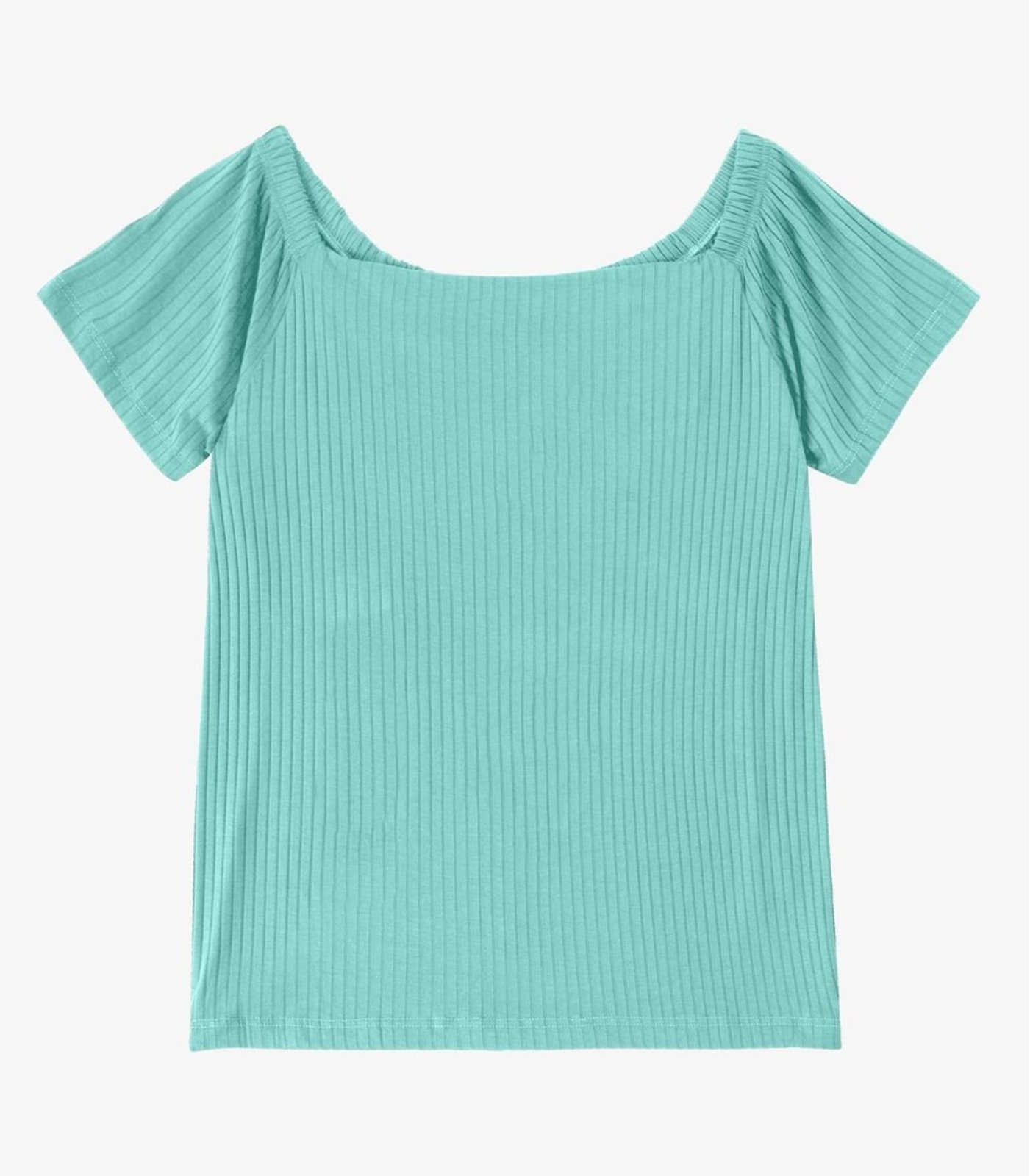 Vista 2 Blusa Feminina Canelada Infinita Cor vermelho INFINITA COR vermelho