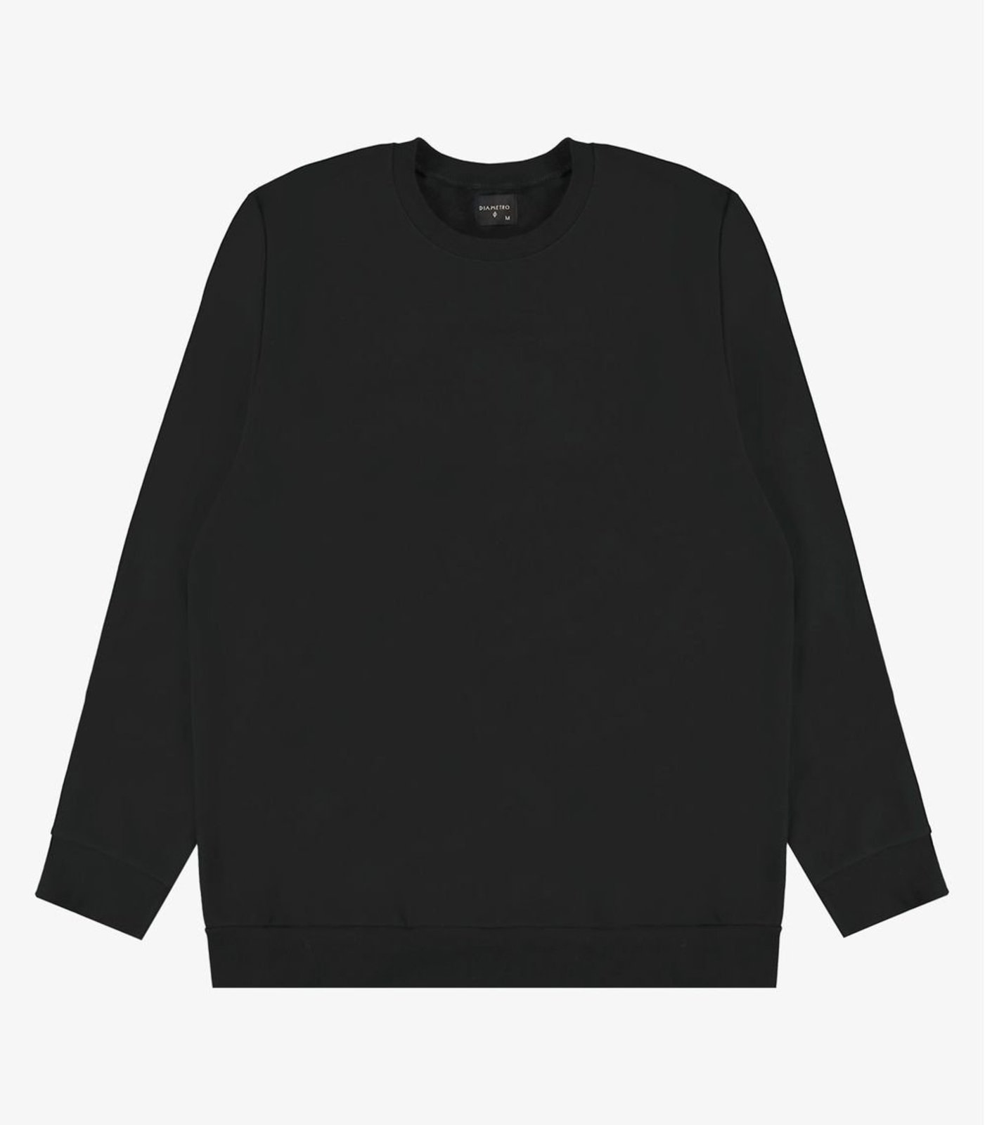 Moletom Masculino Felpado Básico Diametro Preto