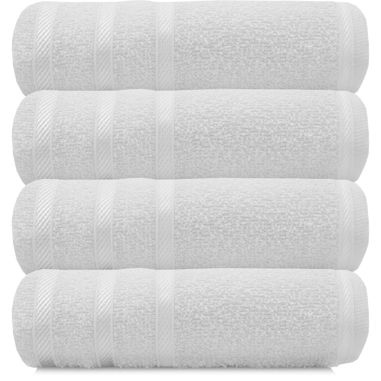 Vista 2 Kit 4 Toalhas Banho Algodão Salão Manicure 68x113cm Marcotex unico Marcotex unico
