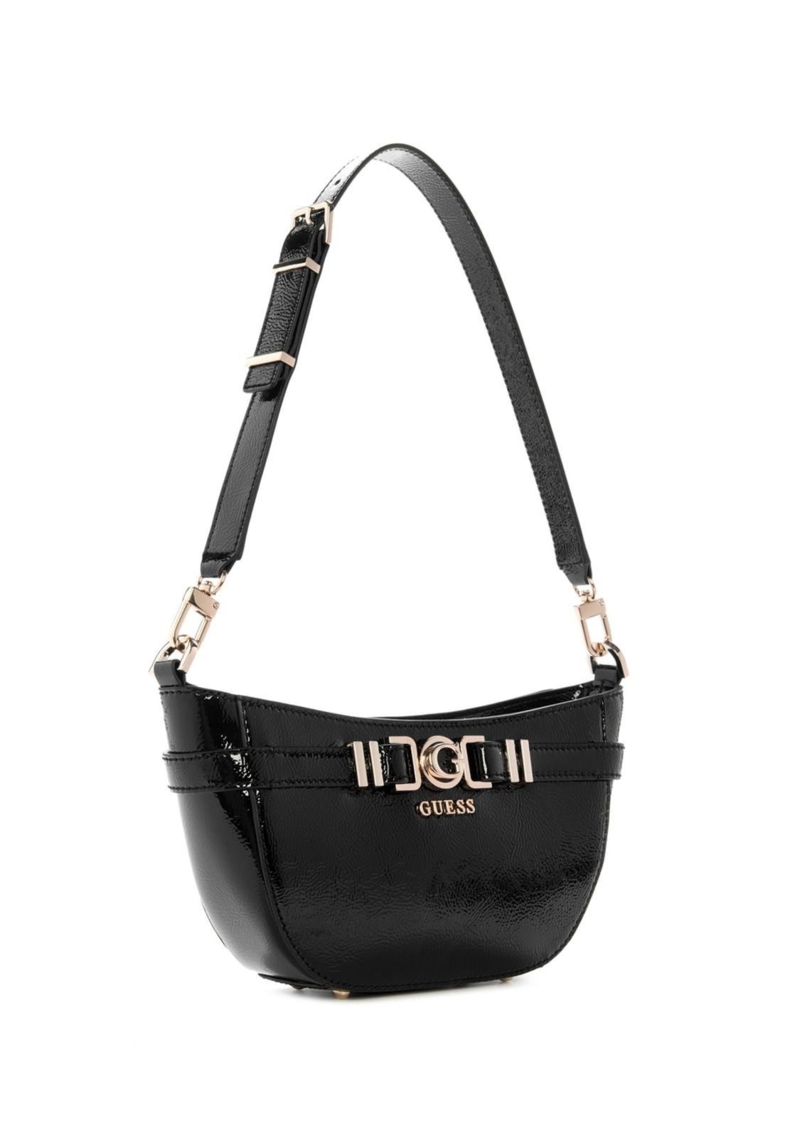 Vista 3 Bolsa Guess Cirene Shoulder Bag preto Guess preto