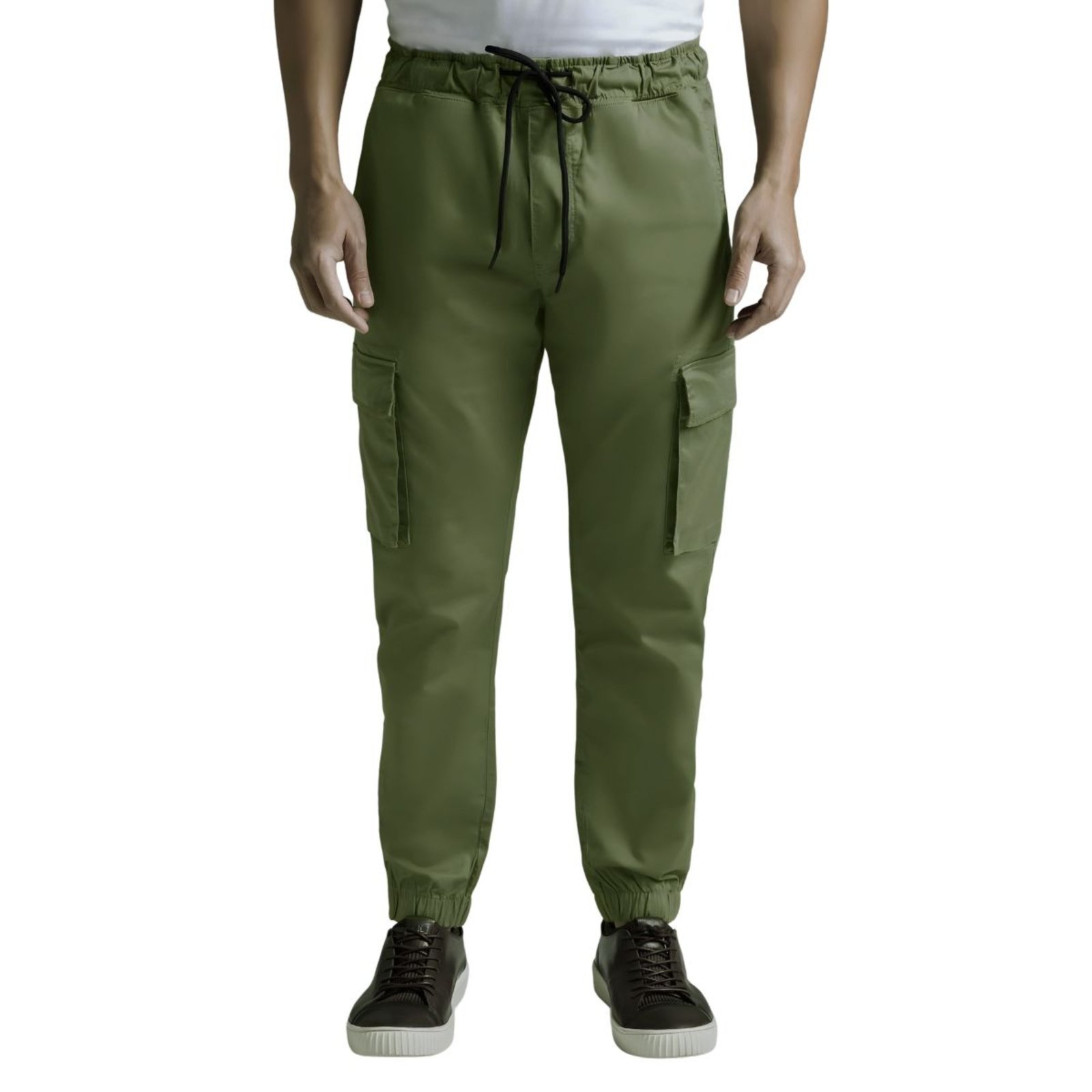 Calça Sarja Masculina Jogger Cargo Hangar 33