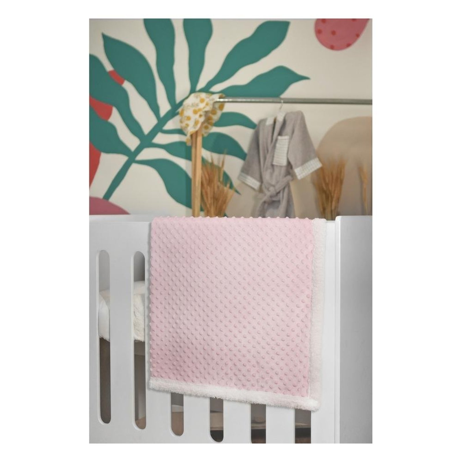 Infantil - Manta Menina Rosa Loaní U Rosa