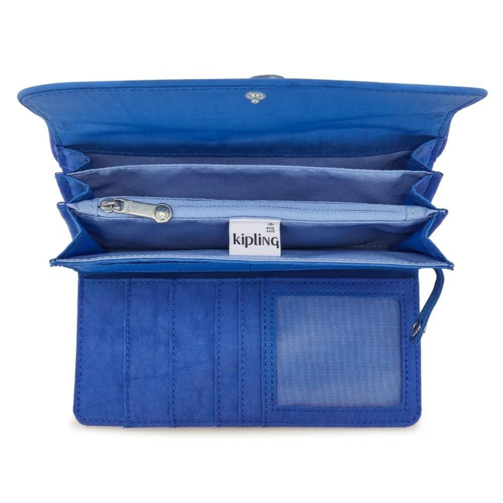Vista 3 Carteira Kipling Money Land Havana Blue Kipling azul blue