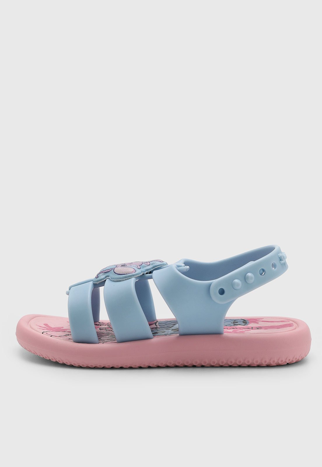 Vista 3 Infantil - Sandália Ipanema Disney Cut Ipanema Kids rosa Ipanema Kids rosa