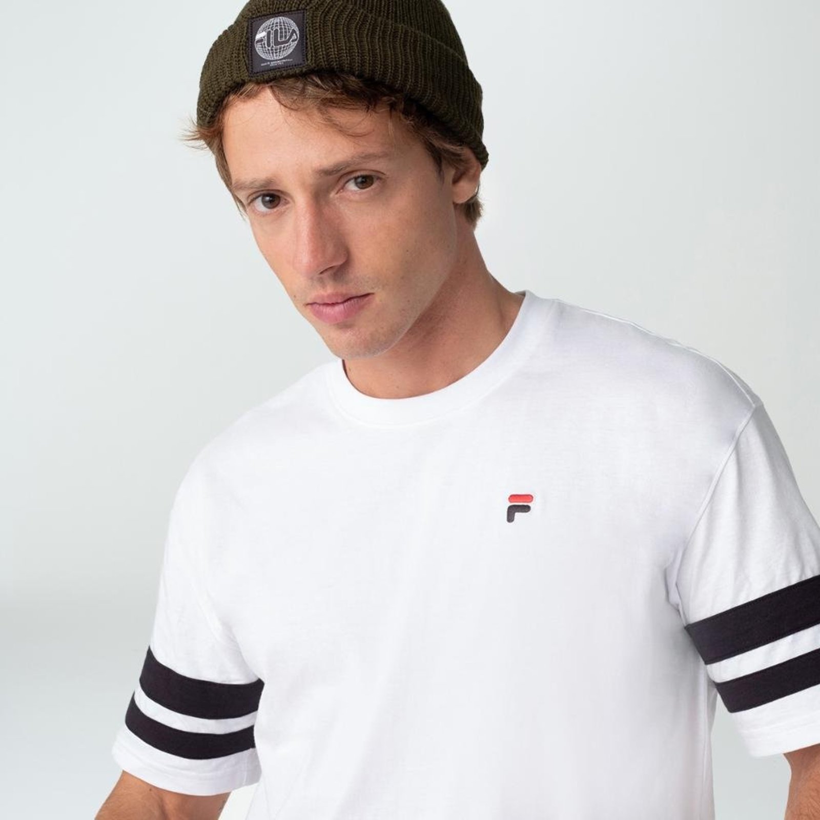 Camiseta Fila Letter Over Masculina Incolor