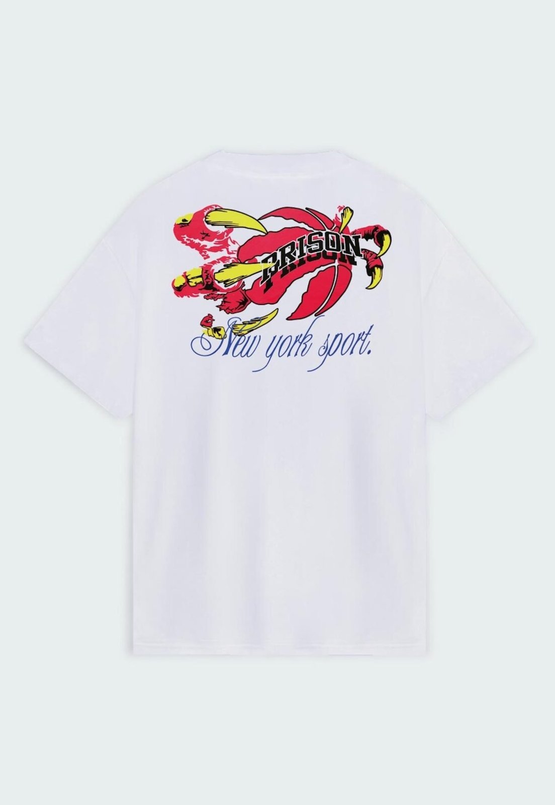 Camiseta Streetwear Dino Claw Branca Branco