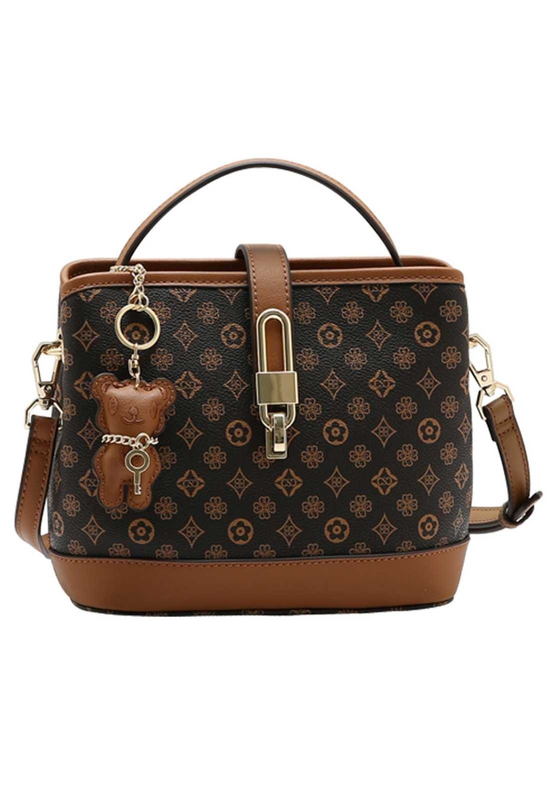 Bolsa Feminina Chenson Mão Classic Monograma 3485779 Café