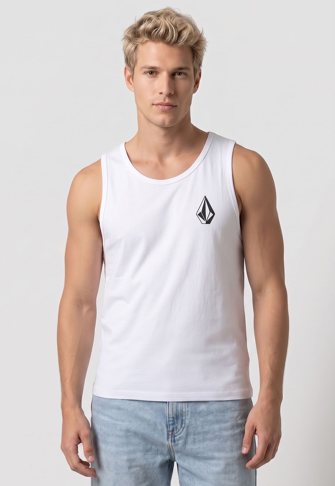 Regata Masculina Volcom Iconic Branca