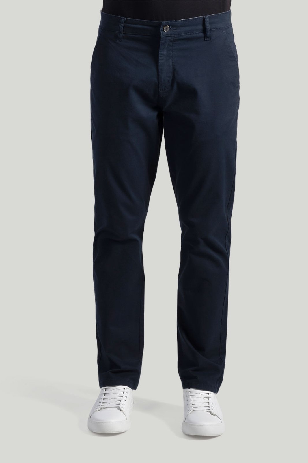 HIGHSTIL Calça Chino Comfort – Azul Marinho