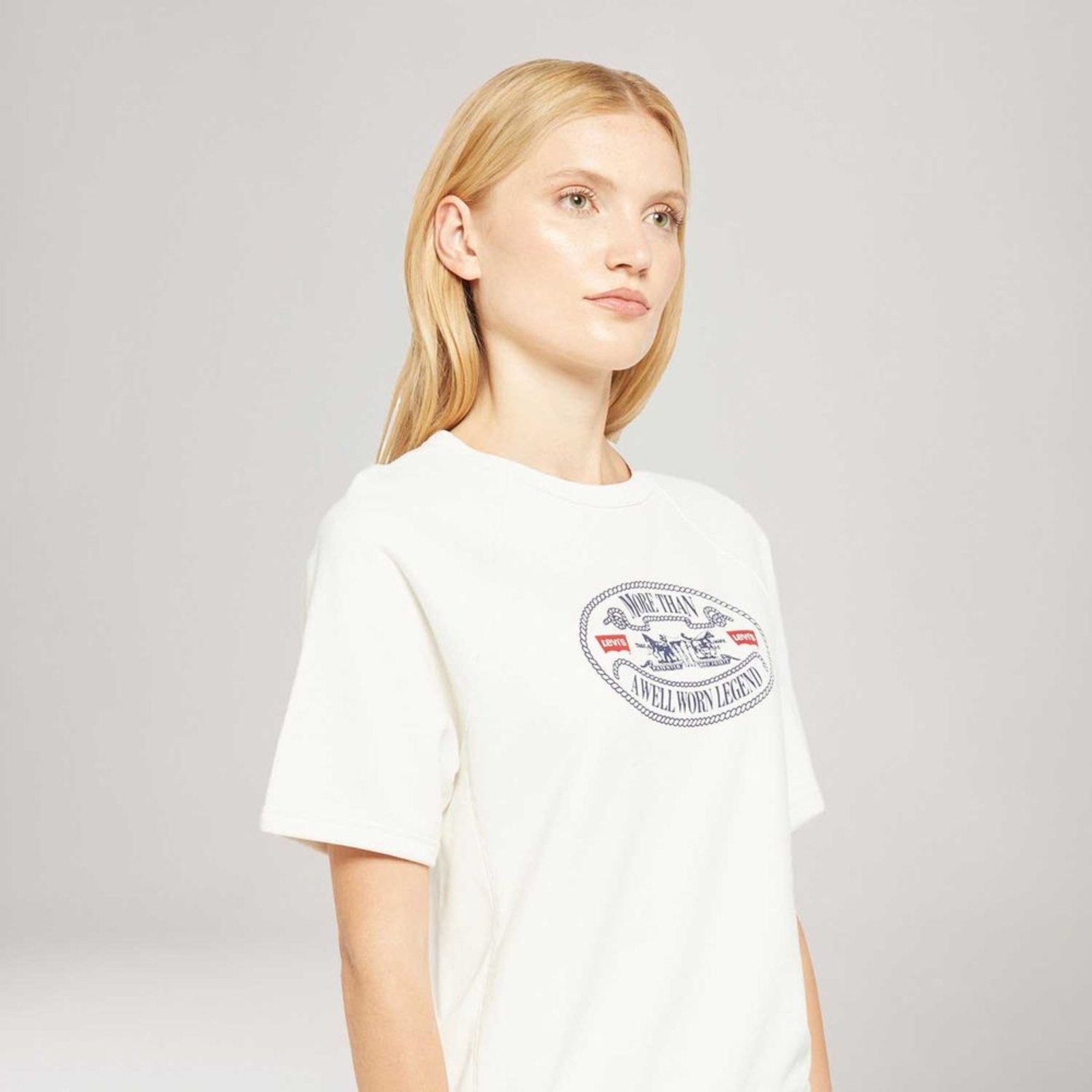 Camiseta Levi’s® Geritage Branca Manga Curta