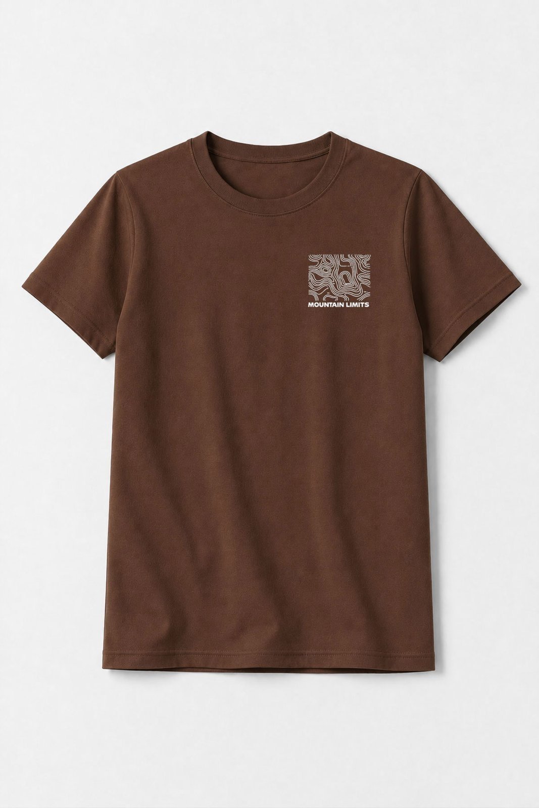 Infantil - Camiseta Masculina Algodão Mountain Limits Marrom - Babei no Look