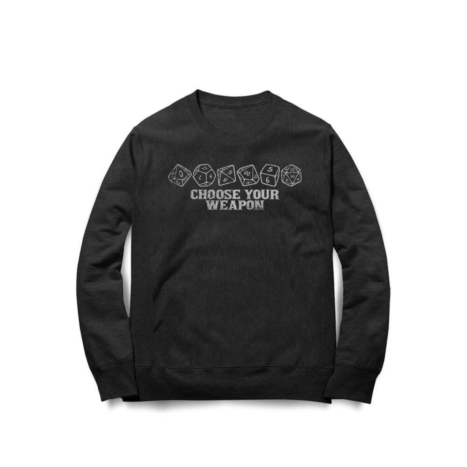 Moletom Dice Weapons - Preto - Casual - Studio Geek