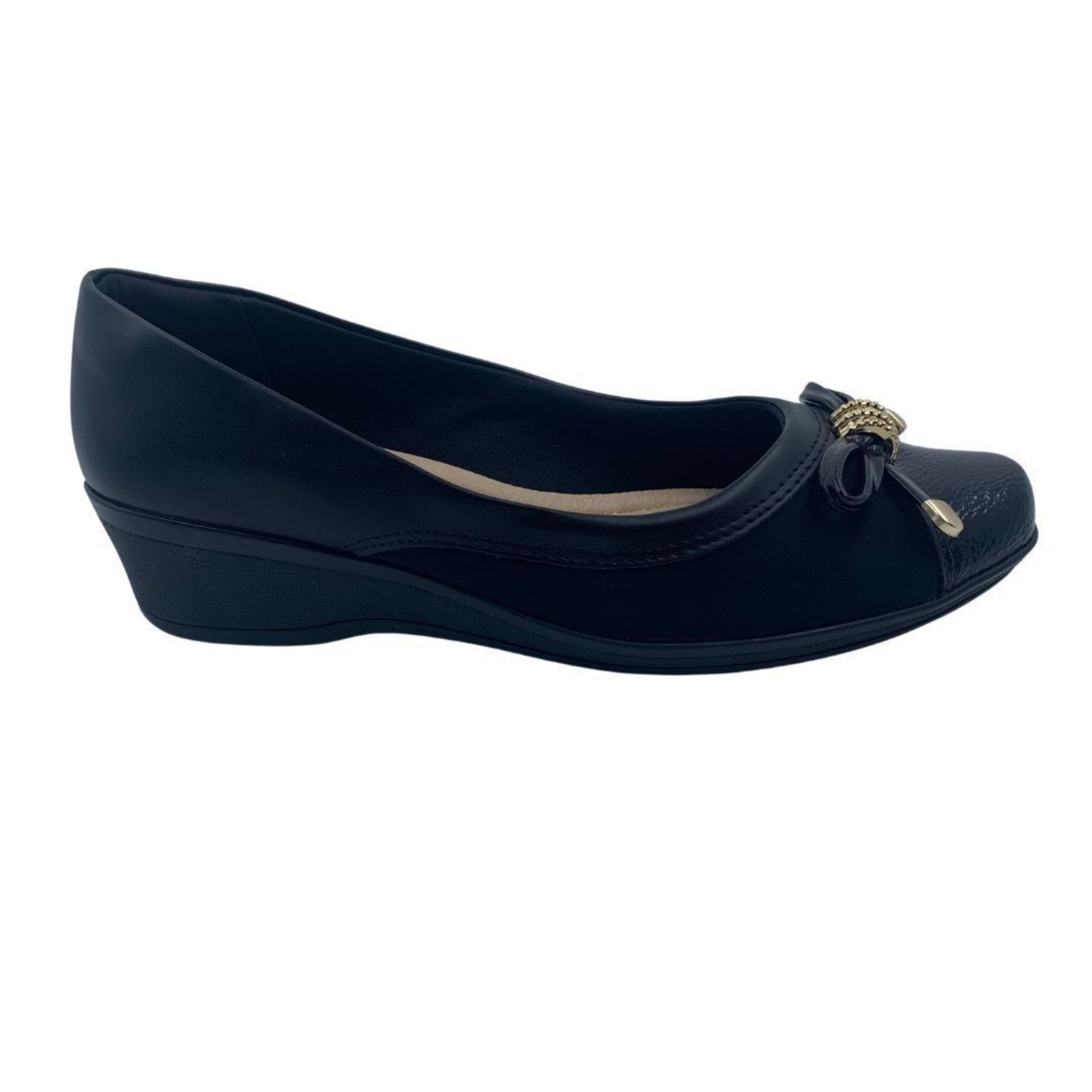 Sapatilha Comfortflex para Joanete Preta 2594303 – Preto – comfortflex