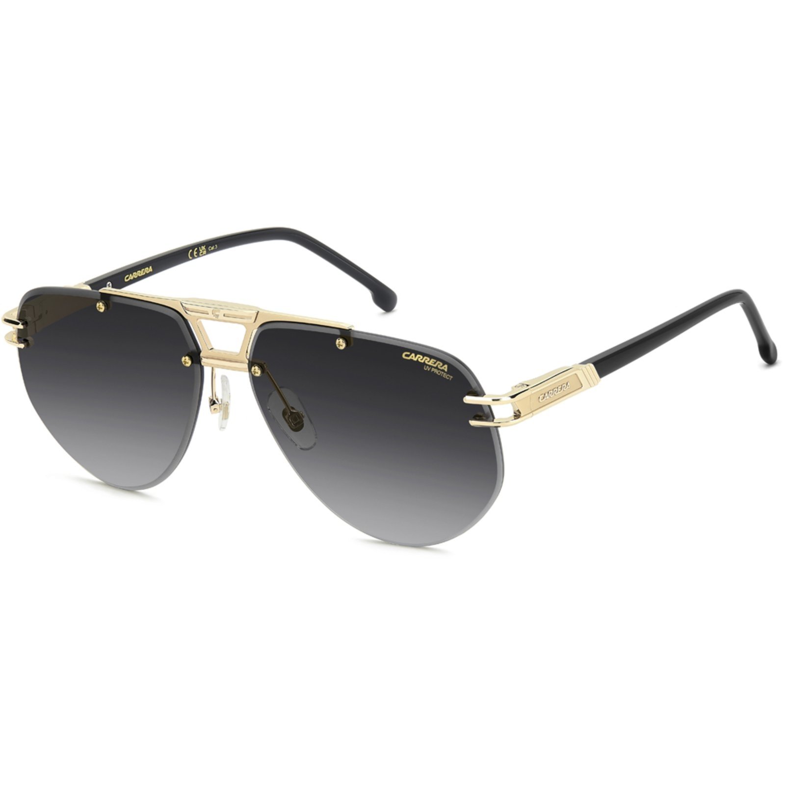 Vista 2 Óculos de Sol Carrera 1087S RHL 639O Masculino dourado Carrera dourado