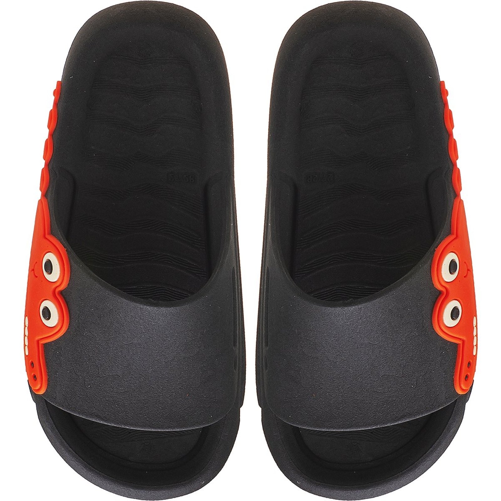 Infantil - Chinelo Slide Jacaré Preto Antiderrapante tep