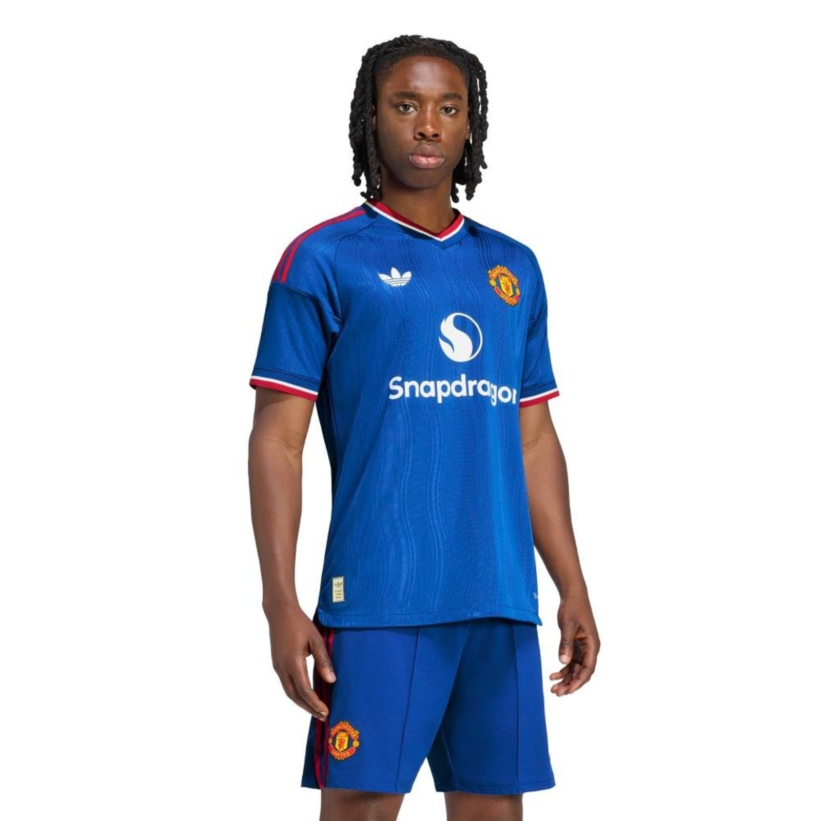 Camisa II Manchester United 26/27 Versão do Jogador adidas Performance Azul