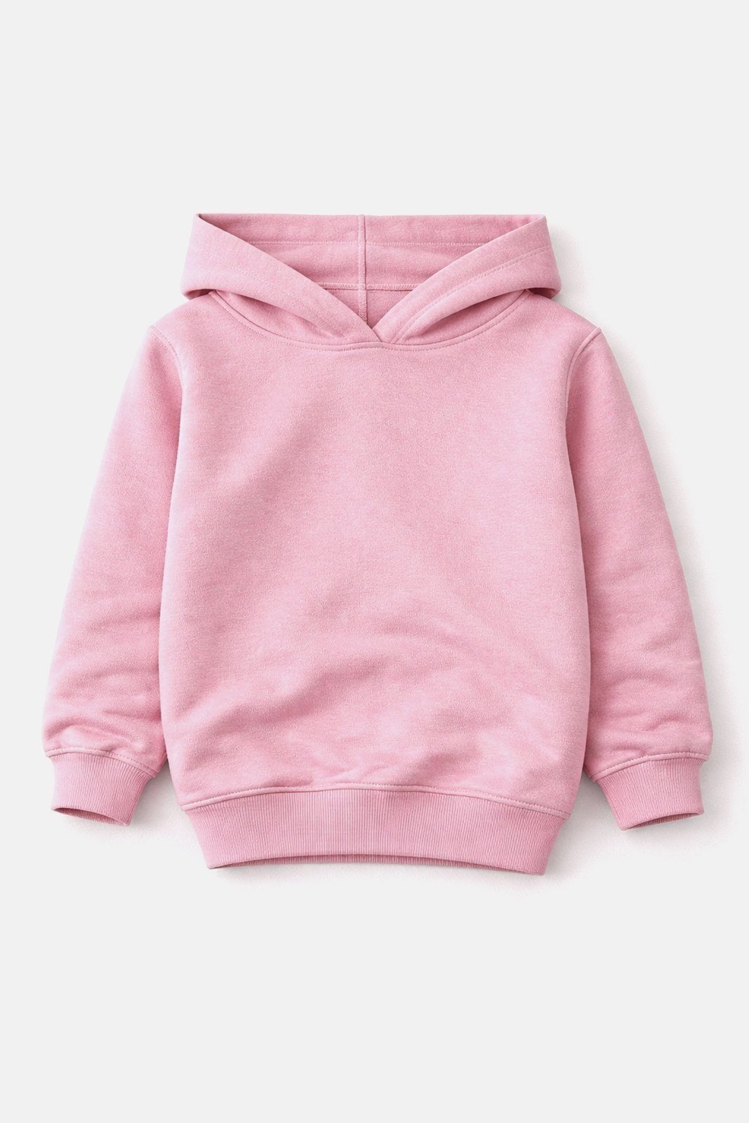 Infantil - Blusão Moletom Peluciado Básico - Rosa