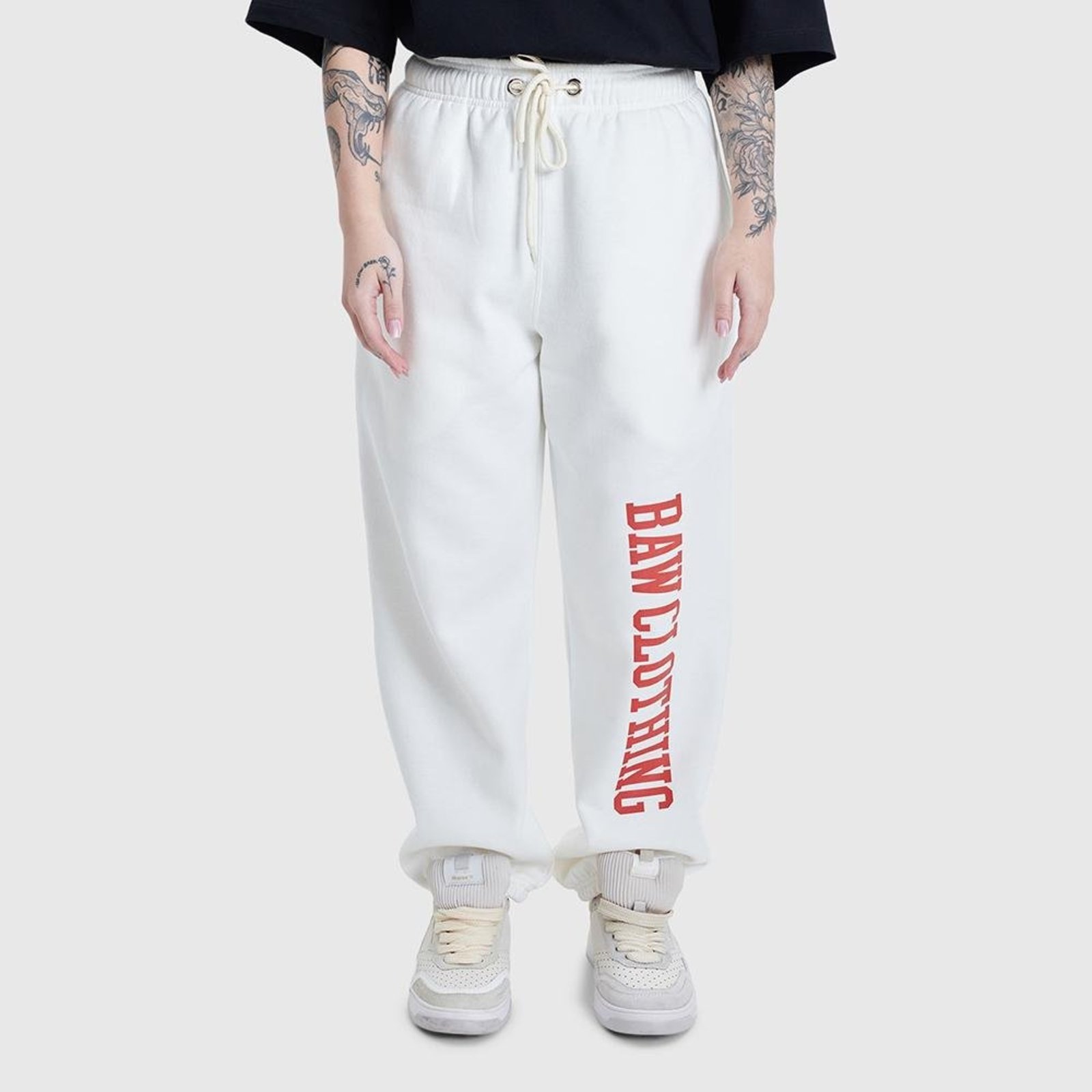 CALÇA TRACK ATHLETIC LOGO Off-white