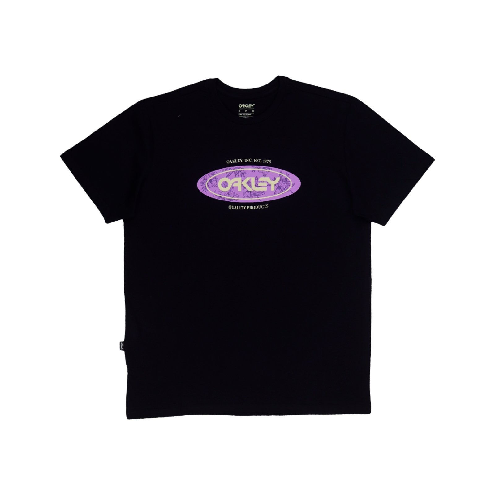 Camiseta Oakley Sun Flower Ellipse Tee Blackout