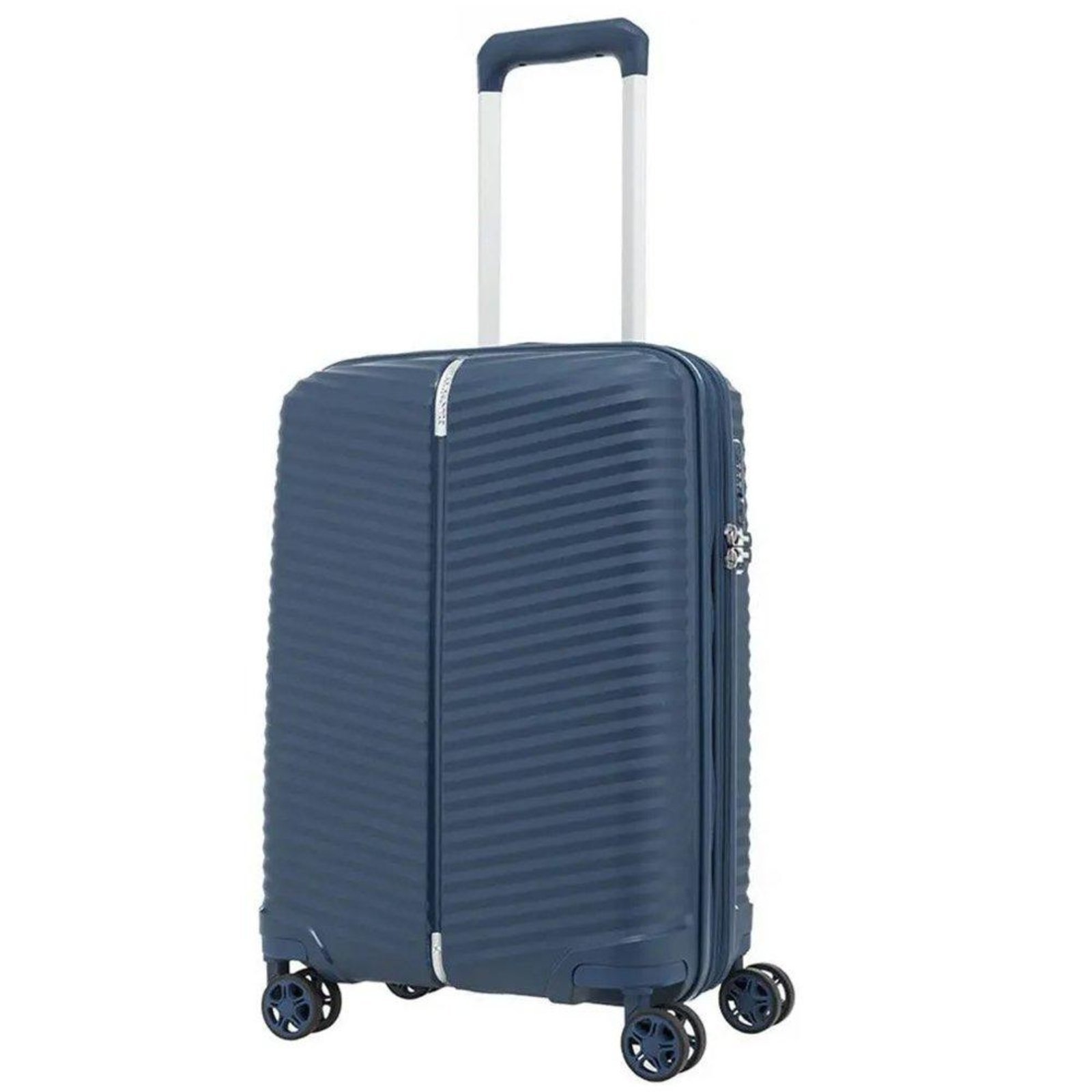 Vista 3 Mala De Bordo Samsonite Varro Pequena Azul Marinho incolor azul Samsonite incolor azul