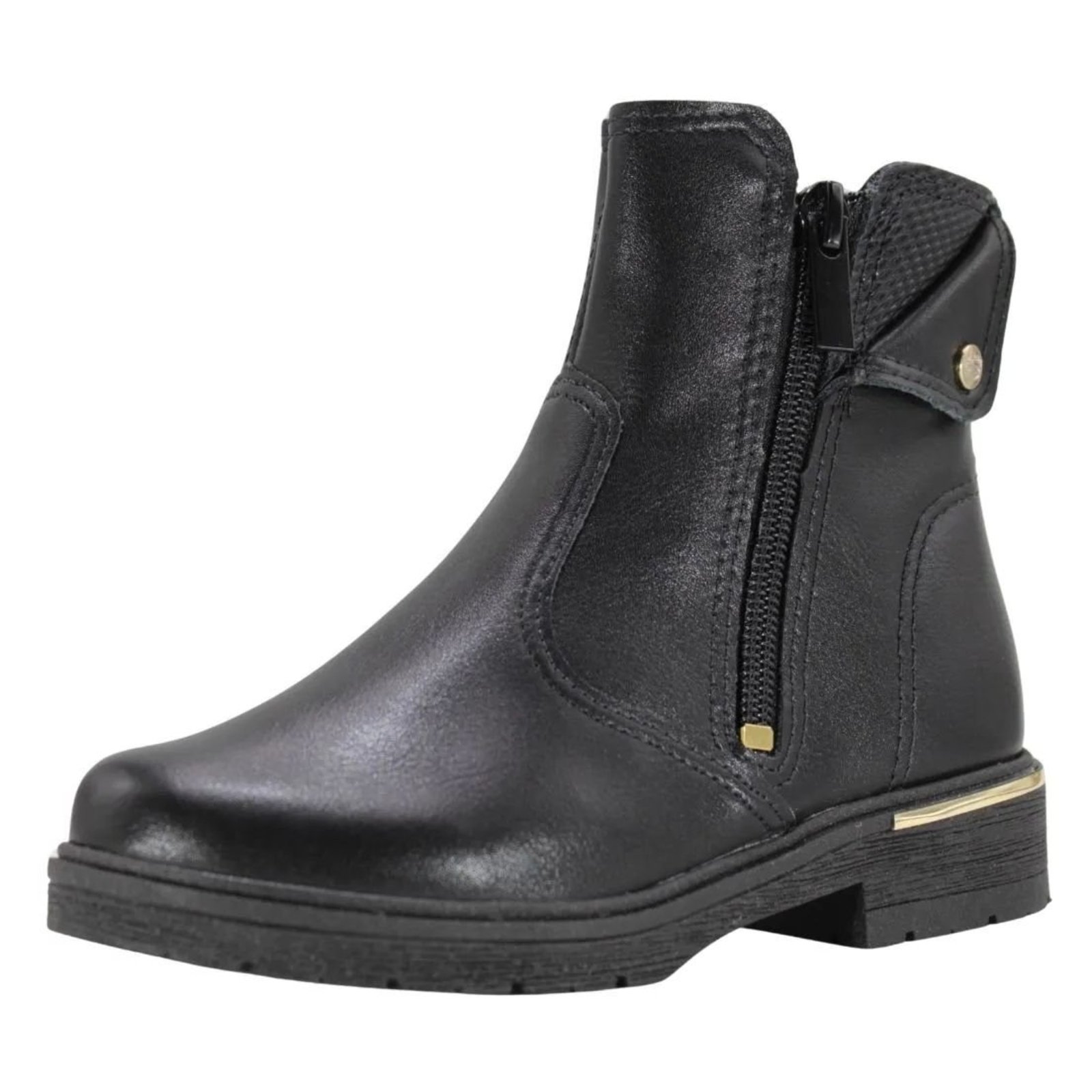 Infantil - Bota Menina Cano Baixo Confortável Leve Pink Cats