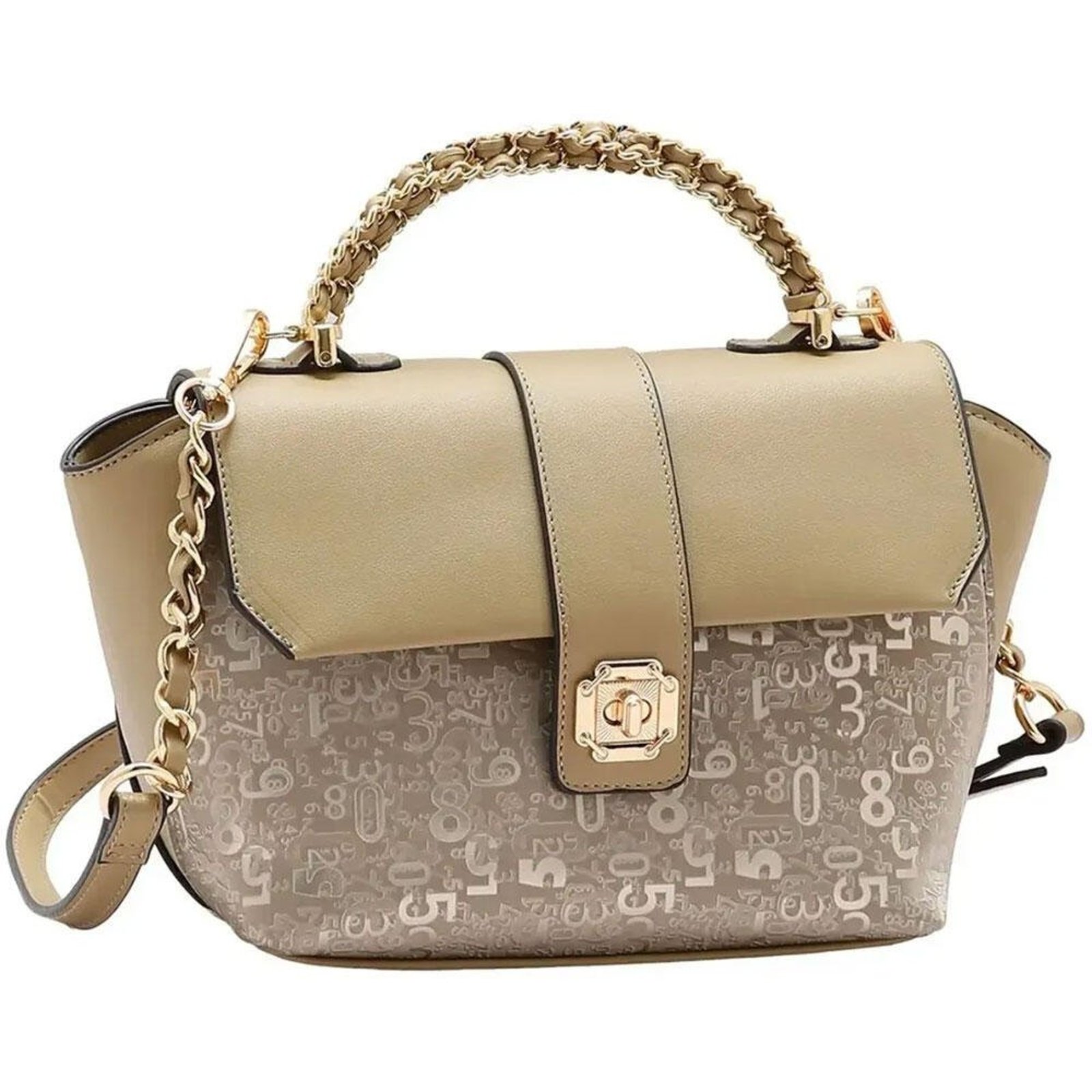 Bolsa Feminina Chenson Cg85444 1825444 Bege