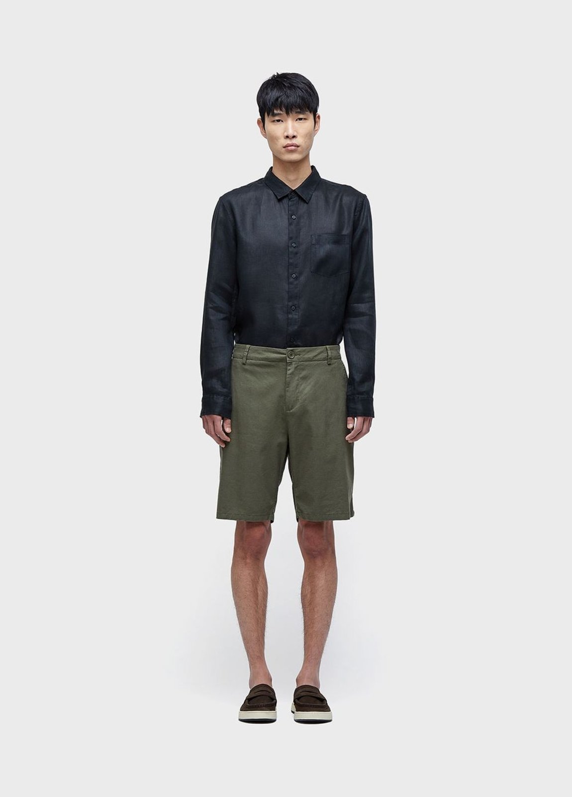 Bermuda alfaiataria basic linen OSKLEN