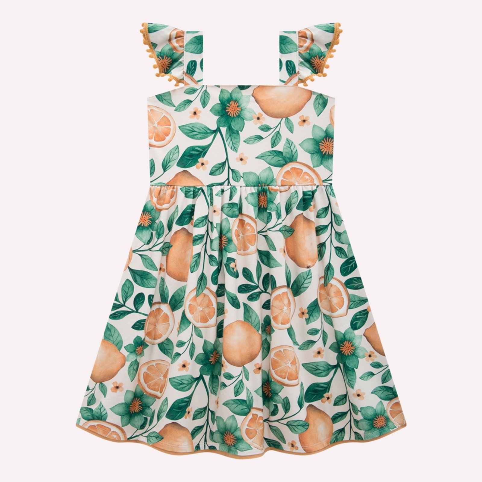 Infantil – Vestido Menina em Cotton Kyly