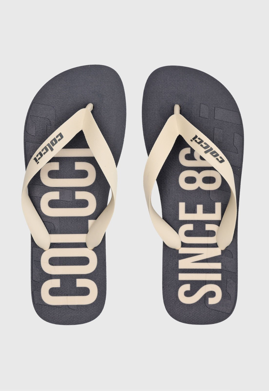 Chinelo Colcci Logomania Preto
